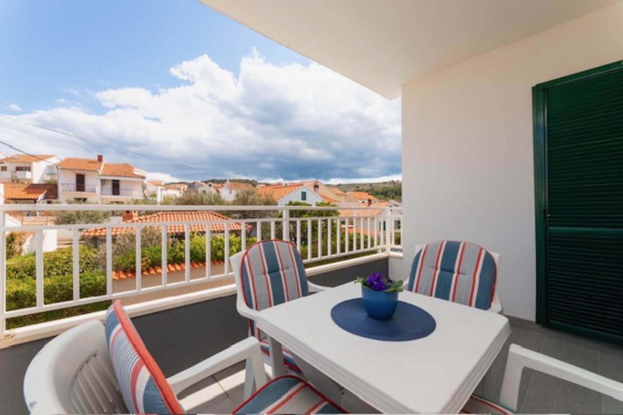 Villa Supetar Garden - Two Bedroom Apartment with Balcony-Terrasbalkon