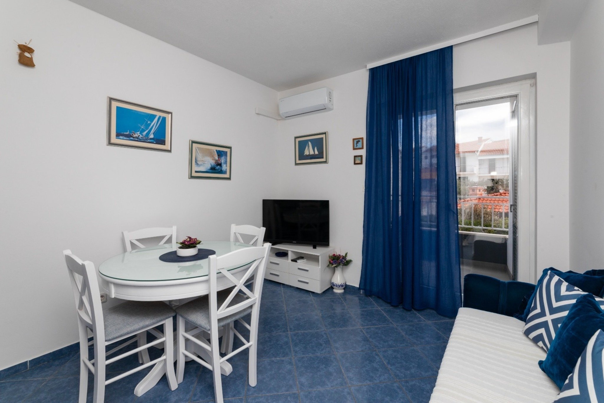 Villa Supetar Garden - Two Bedroom Apartment with Balcony-Keuken