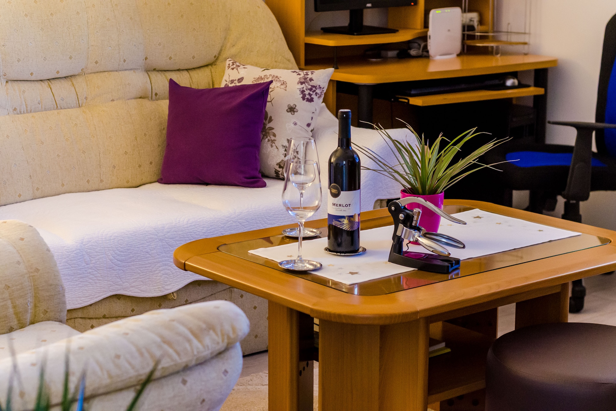 Apartment Veronika is located in Dubrovnik only 1 km away from the famous Old Town. 
The property offers you a spacious one bedroom apartment with furnished terrace, kitchen and private bathroom.

Public parking is available, reservation is not possible. 

Please note 'Children are not allowed'.

This one bedroom apartment features free WiFi, air-conditioning and LCD TV, fully equipped kitchen with dining area and a private bathroom. It will also provide You with a lovely furnished terrace. 

Washing machine, ironing board and hairdryer are also at your disposal.

The most interesting sights can be seen in the famous Old Town of Dubrovnik, which is 15 minutes walk from the apartment, as well as various beaches, restaurants, cafes, bars, shops, bakeries and banks. 
Guests can also find a grocery store and a bus station in approx 250 meters range.
We recommend enjoying a cable car ride, station is only 17 minutes walk from the apartment. It offers a panoramic view of the historic center and the surrounding islands.

Dubrovnik Bus Station and Ferry Port, connecting the mainland with various Dalmatian islands, are 6 minutes ride from the apartment, while Dubrovnik Airport is 21 km away.