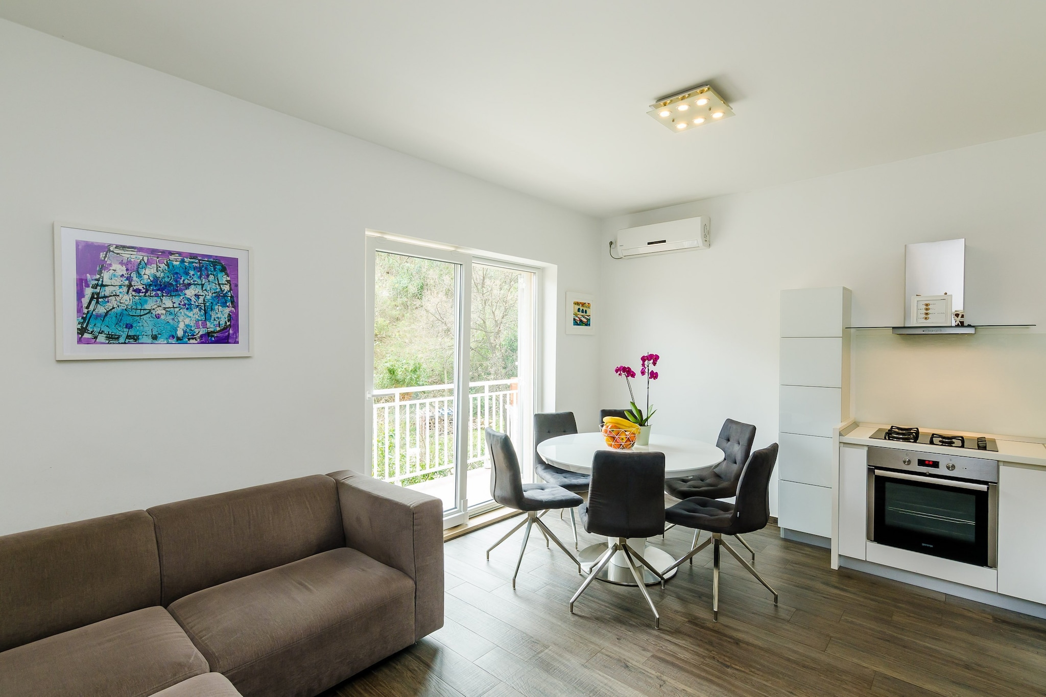 Apartment Lise offers self-catering accommodation in quite residential area, 10 km from famous Old Town of Dubrovnik. This air-conditioned apartment consists of two bedroom, living room with TV, kitchen with dining area, private bathroom, furnished terrace and balcony. Free WiFi is provided throughout and free private parking is possible on site, but reservation is required.

This lovely two-bedroom apartment can accommodate up to four people.  It features free WiFi, air conditioning and flat-screen cable TV, as well as kitchen fitted with stove, oven, refrigerator, electric kettle, toaster and dishwasher. Private bathroom comes with shower, hairdryer and washing machine. The apartment will also provide guests with furnished terrace and balcony.
This apartment is on the first floor.

Apartment Lise is located in Mokošica, suburban residential area of Dubrovnik, approximately 10 km from historical Old Town. Surrounded by mountains, Ombla river and Adriatic sea, it is a perfect place for a peaceful holiday.



Various cafe bars, grocery store and bus station can be reached in 5 minute walk. Bus lines run frequently to the Old Town where guests can explore famous sights such as the City Walls, St. Blaise Church, Rector's Palace and many more that this UNESCO heritage site offers or relax at one of the many cafes and restaurants.

Ferry port and main bus station in Dubrovnik are approximately 8 km away from the property, while Dubrovnik Airport is 27 km away.