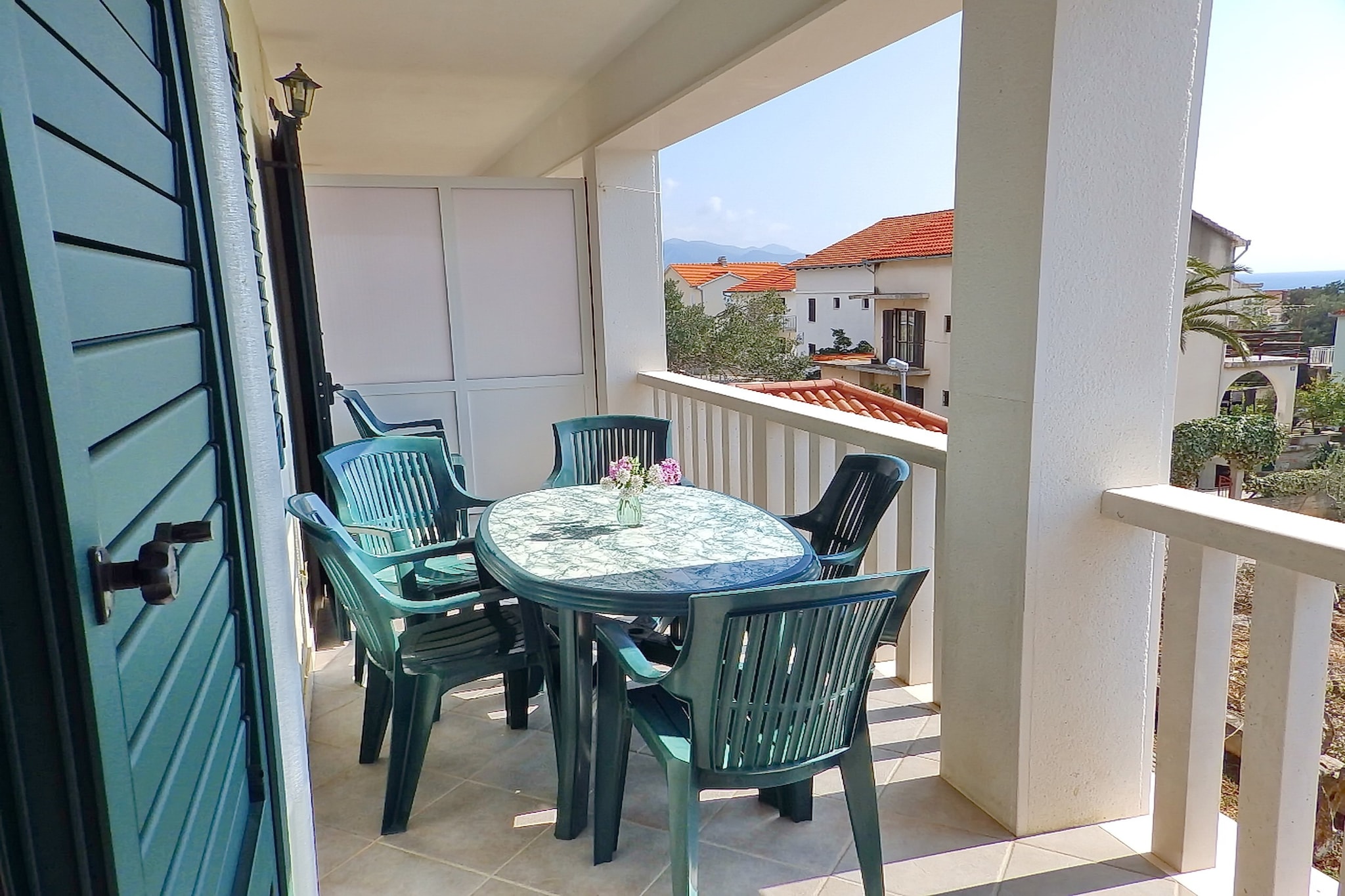 Apartments Sunny Side Orebić-Two Bedroom Apartment with Terrace-Terrasbalkon