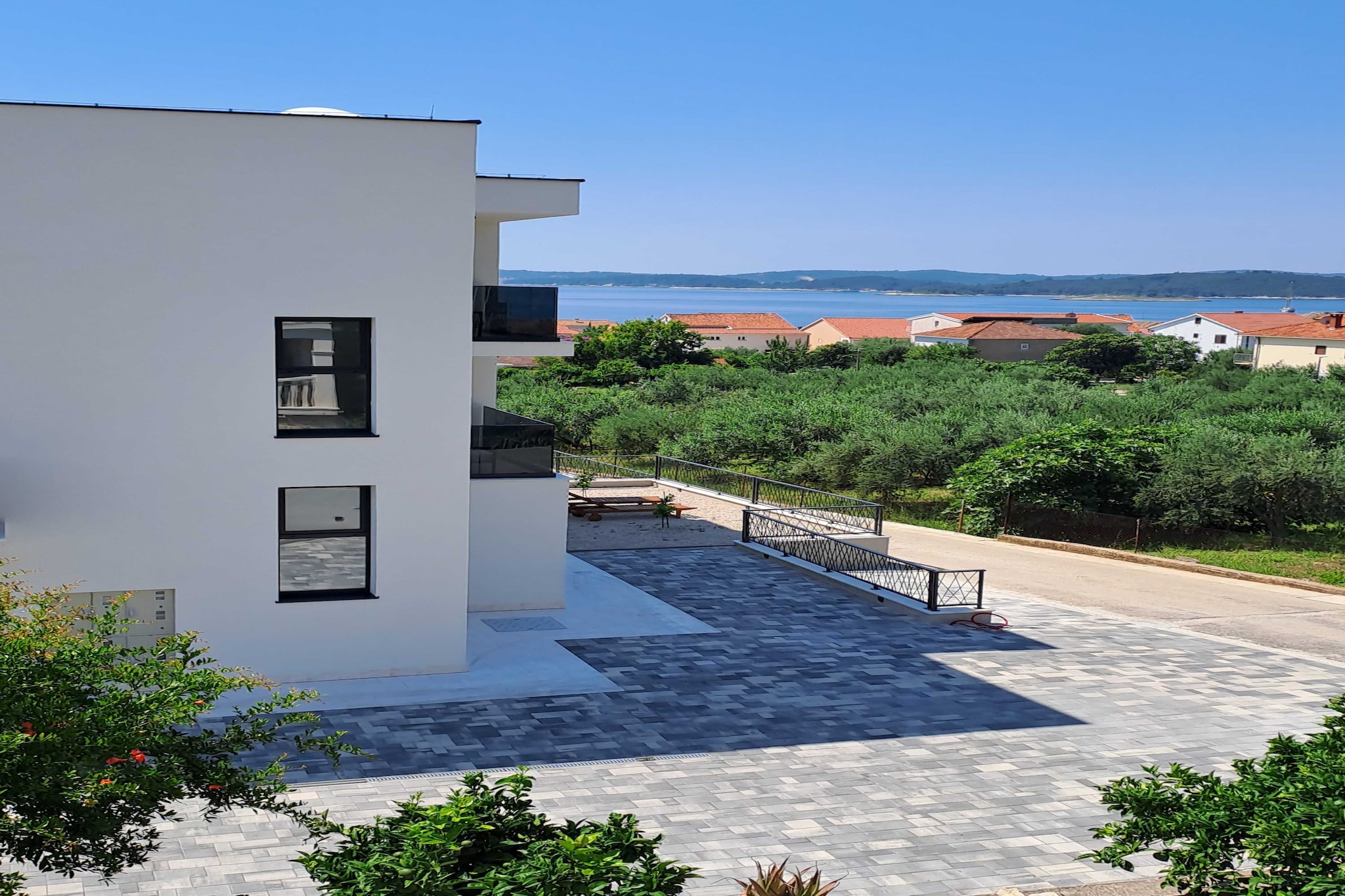 Apartments Sunny Side Orebić-Two Bedroom Apartment with Terrace-Terrasbalkon