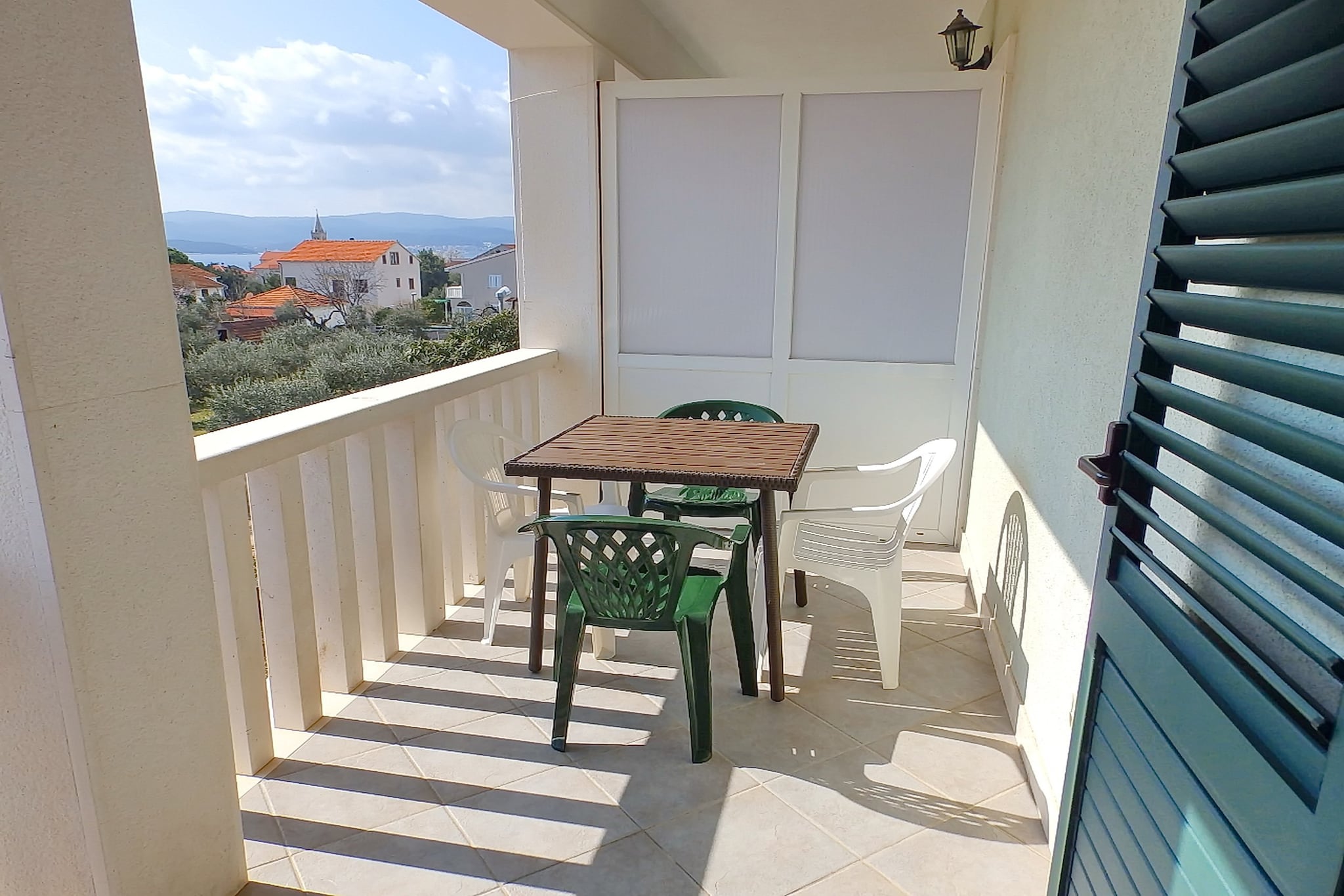 Apartments Sunny Side Orebić-One Bedroom Apartment with Terrace-Terrasbalkon