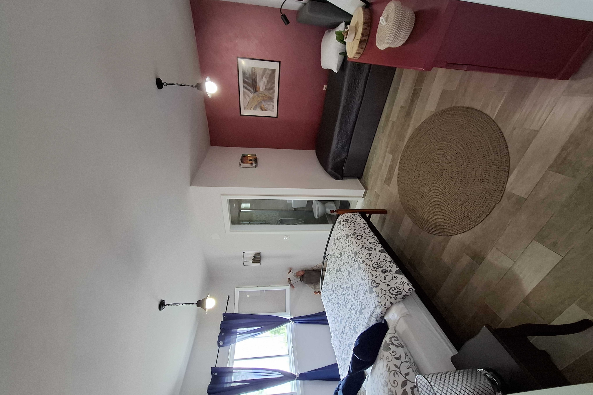 Holiday Home Luna - Two Bedroom Holiday Home with Sea View - Chambre