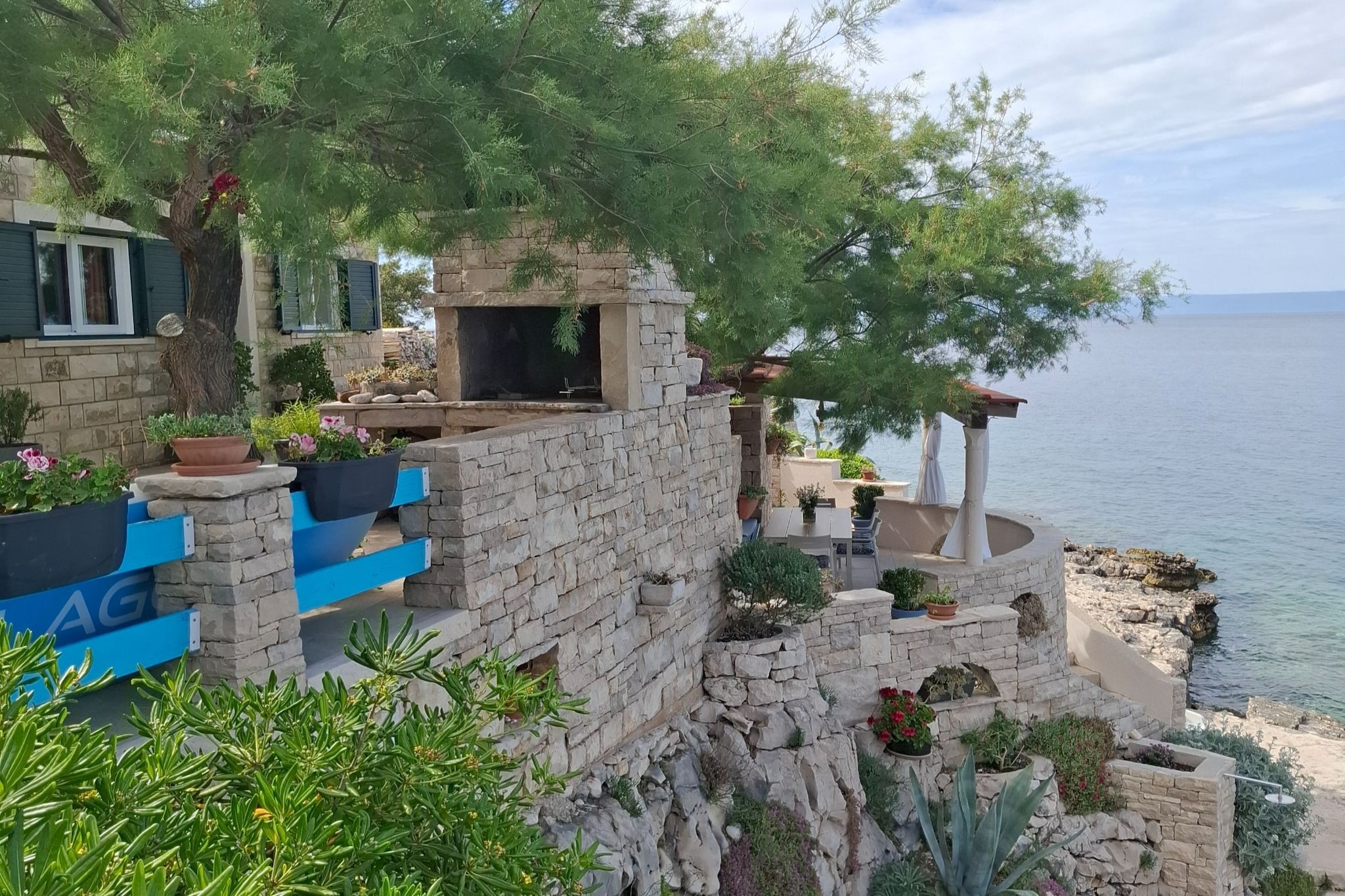 Holiday Home Luna - Two Bedroom Holiday Home with Sea View - Extérieur
