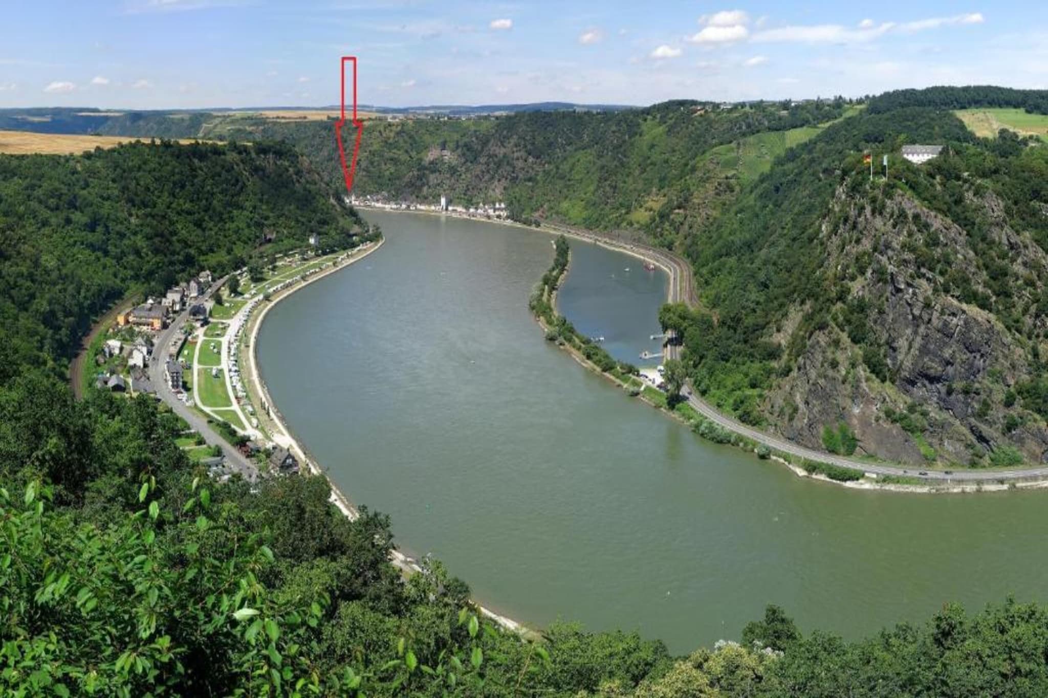 Ferienhaus und Bar St Goarshausen in der Loreley-Zones d'été à 5 km