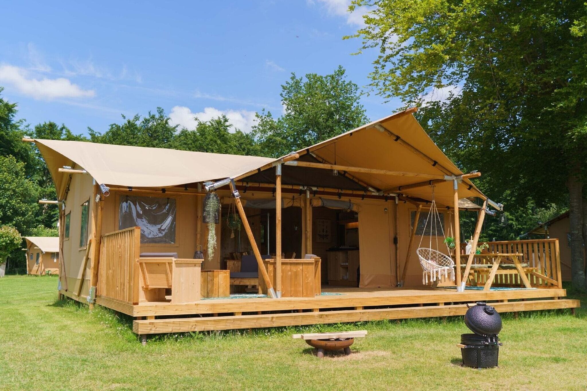 Glamping tent in the Horsterwold