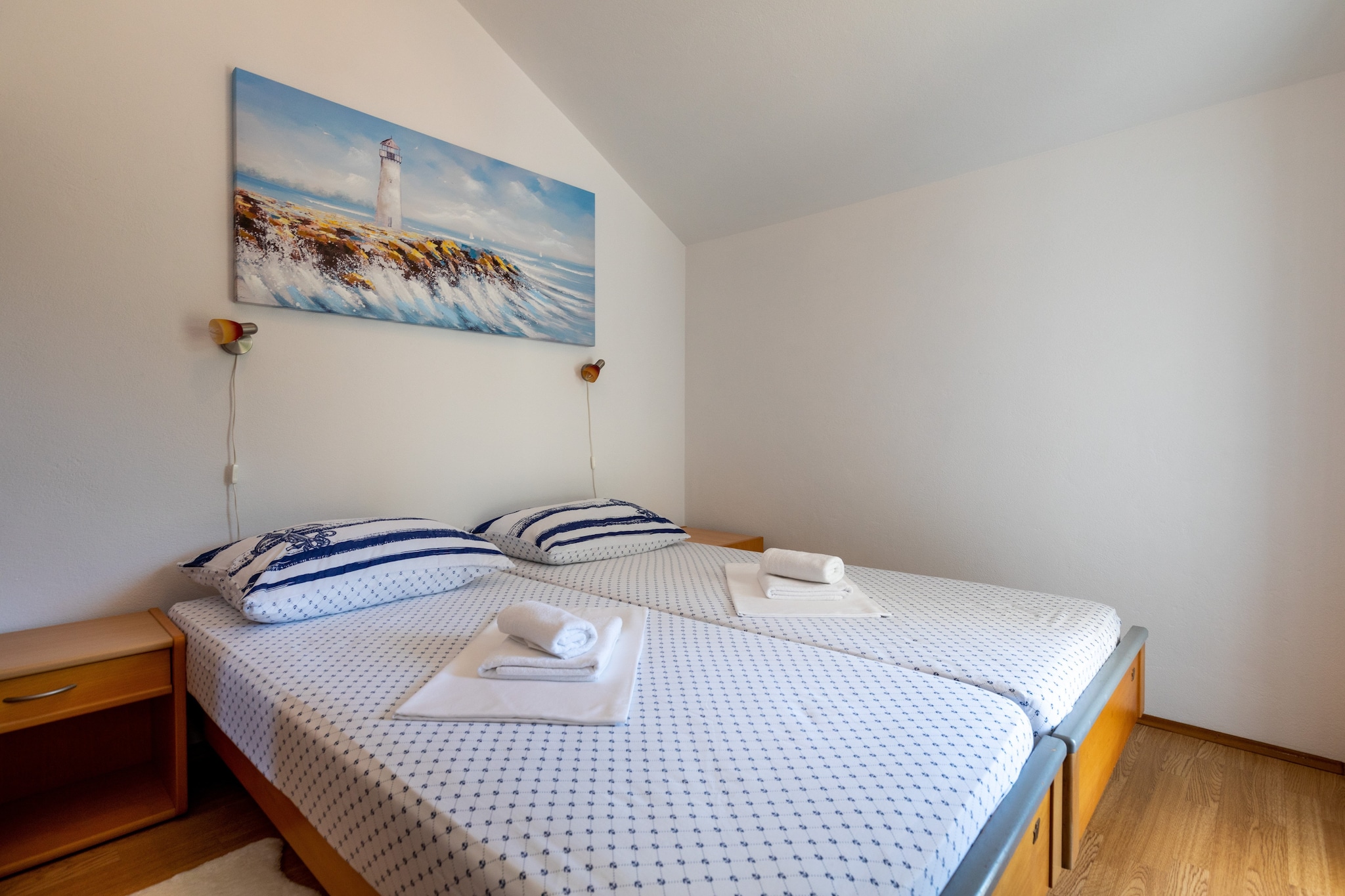 Apartment Relax Ston - Two Bedroom Apartment with Terrace-Chambre