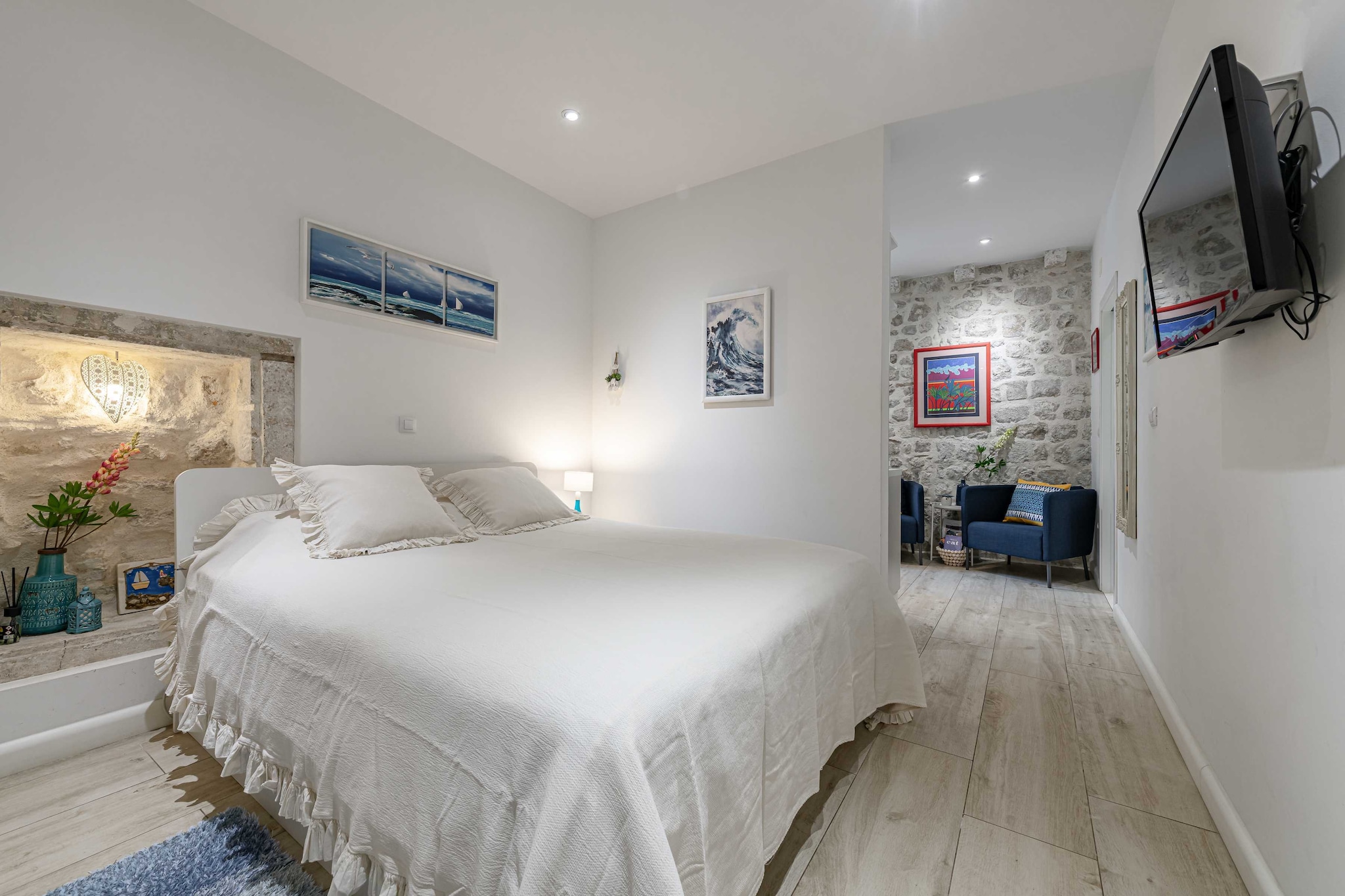 L & L Old Town Apartments - Studio Apartment ( Lacroma)-Binnen