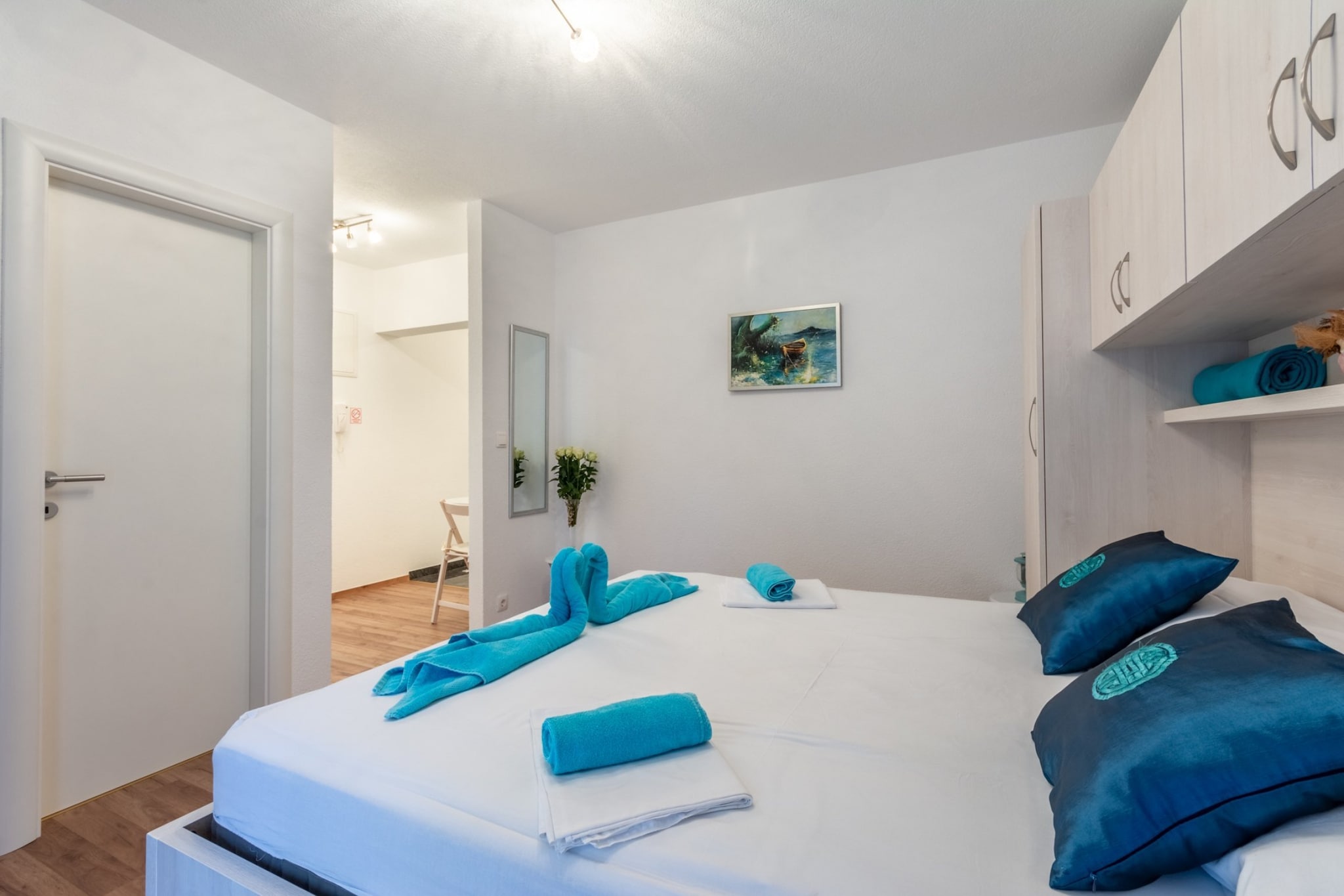 Apartments Palma -Studio with Balcony  and Sea View( Mali )