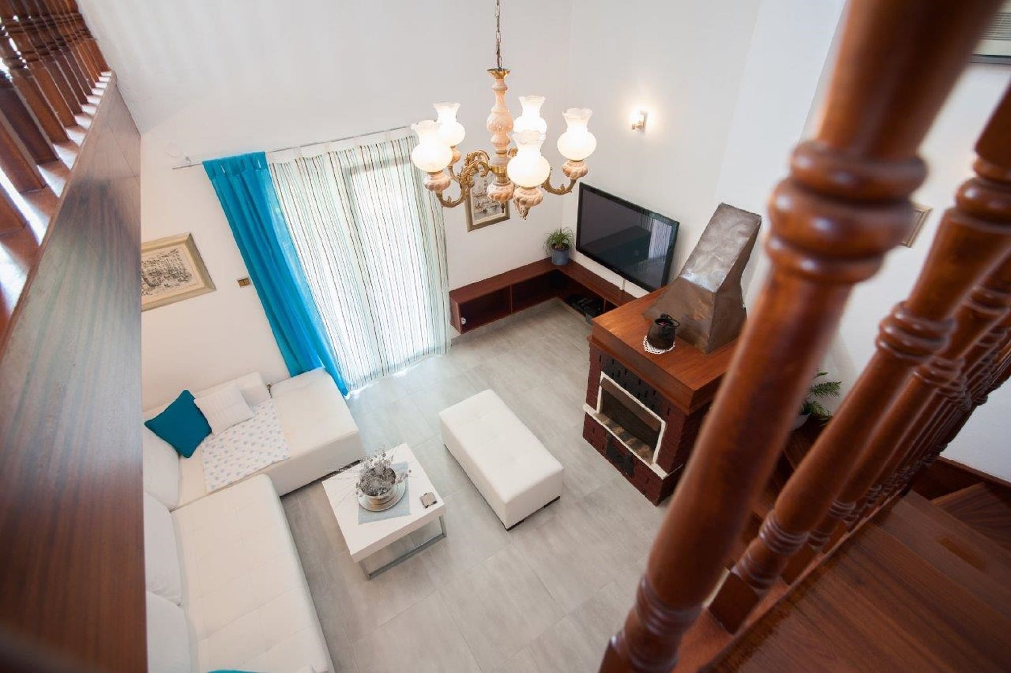 Holiday home Ingrid is located at one of the most beautiful Croatian islands, the island of ÄŒiovo.

Spacious sun terrace fitted with sun beds and parasols, outdoor seasonal swimming pool, as well as BBQ facilities and outdoor furniture are at your disposal, which makes it the ideal place for a nice and relaxing family or friends vacation. 

Free private parking is provided, reservation is not required.

This lovely  four bedroom holiday home with private pool is perfectly fit for up to six people. It features free WiFi, air conditioning and SAT LCD TV. The spacious living room comes with sitting area, while the  equipped kitchen is combined with dining area. The holiday home has two private bathrooms, one with shower and the other one with bathtub.

Baby cot, washing machine hair dryer, iron and ironing facilities are at your disposal.

Holiday home Ingrid is  situated in the beautiful traditional village Okrug Gornji on the Island of ÄŒiovo. ÄŒiovo is an island situated in middle Dalmatia, connected with the city Trogir by drawbridge, and administratively divided between Split, Trogir and Okrug.

ÄŒiovo's positionin the heart of Dalmatia makes it ideal starting point for exploring rich cultural heritage and natural beauties of Dalmatia. It has a mild Mediterranean climate, dense subtropical and Mediterranean vegetation, an archipelago of picturesque little islands, uncountable little bays and beaches.

The nearest beach is only 200 m away, as well as restaurants and market. The pharmacy is located 700 m away from the property.

The bus stop is located 300 m away from the property.  Split Airport is approximately 10 km away from the property.