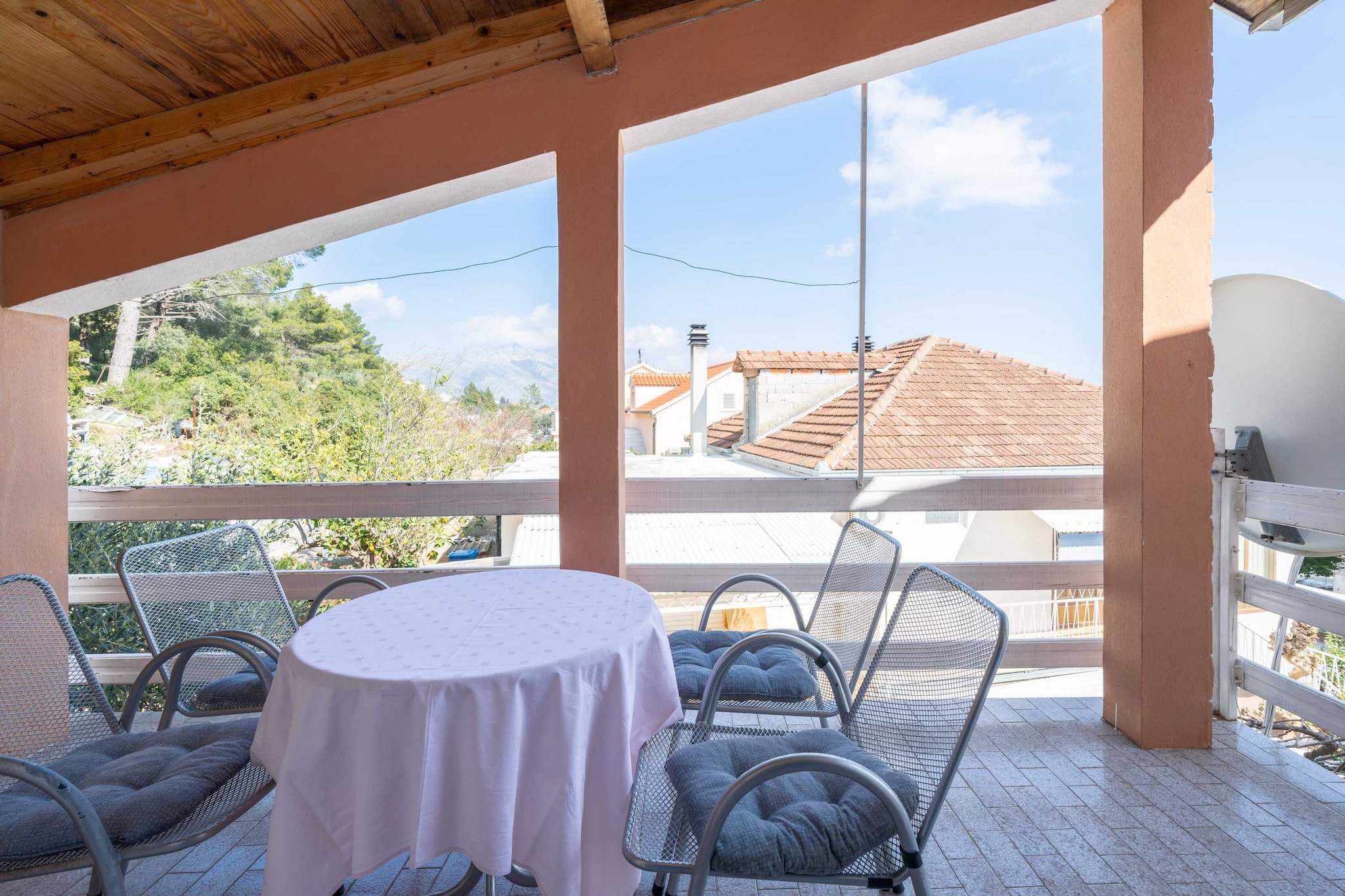 LaidBack Apartments - Standard One Bedroom Apartment with Balcony and Sea View (Azur)-Terras