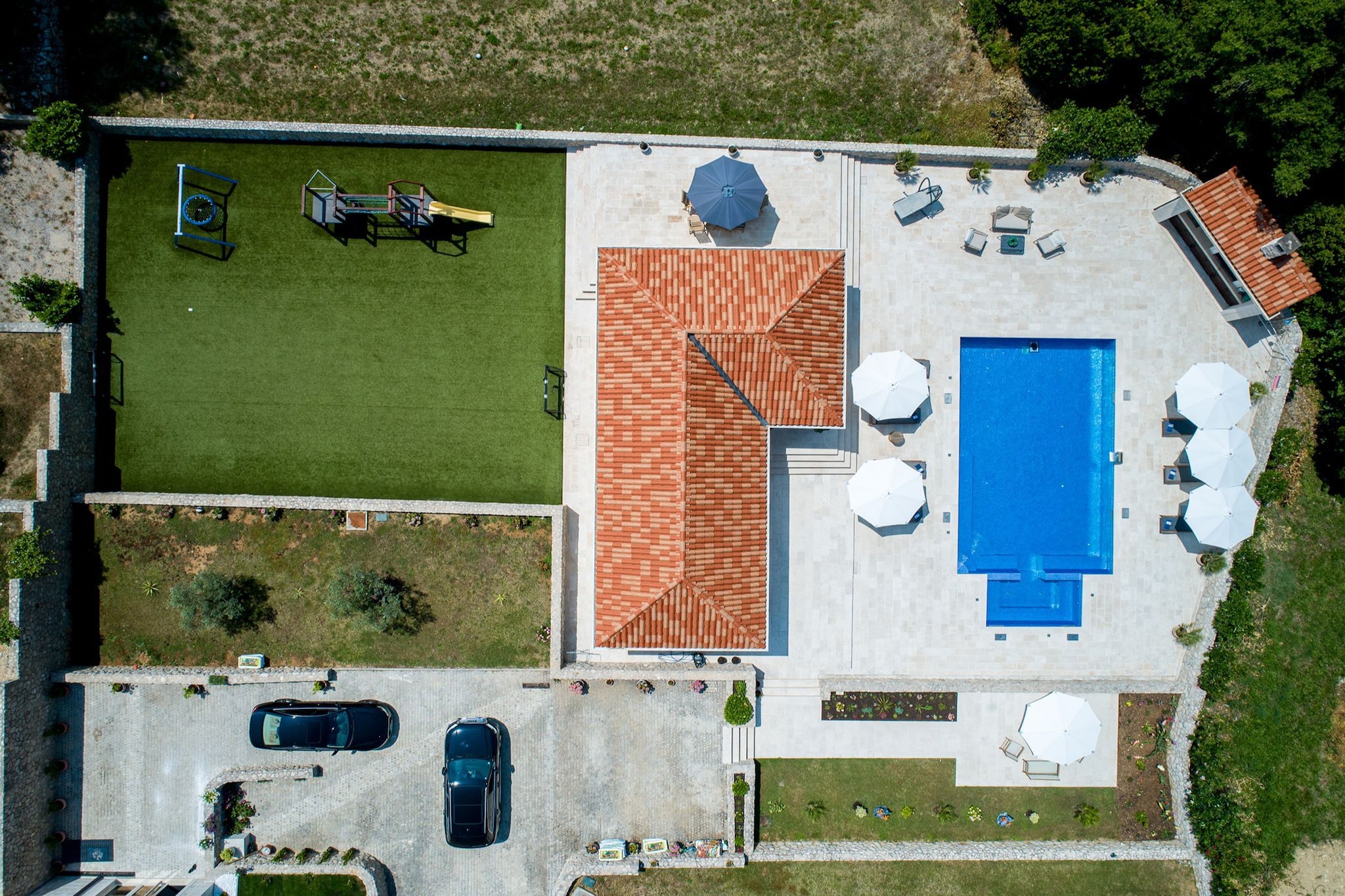 Villa Ivić-Two Bedroom Villa with Swimming Pool-Uitzicht