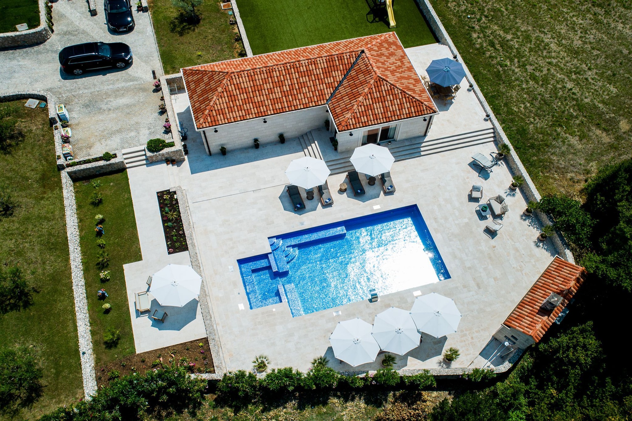 Villa Ivić-Two Bedroom Villa with Swimming Pool-Uitzicht