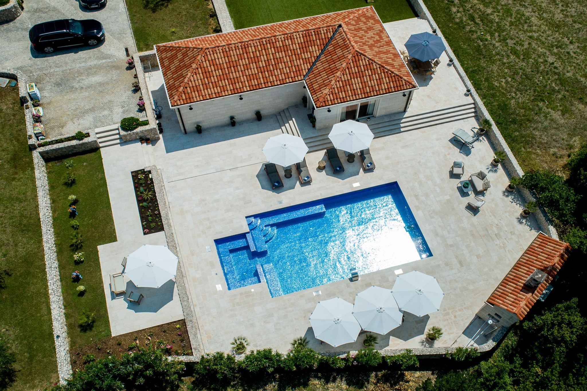 Villa Ivić-Two Bedroom Villa with Swimming Pool-Uitzicht