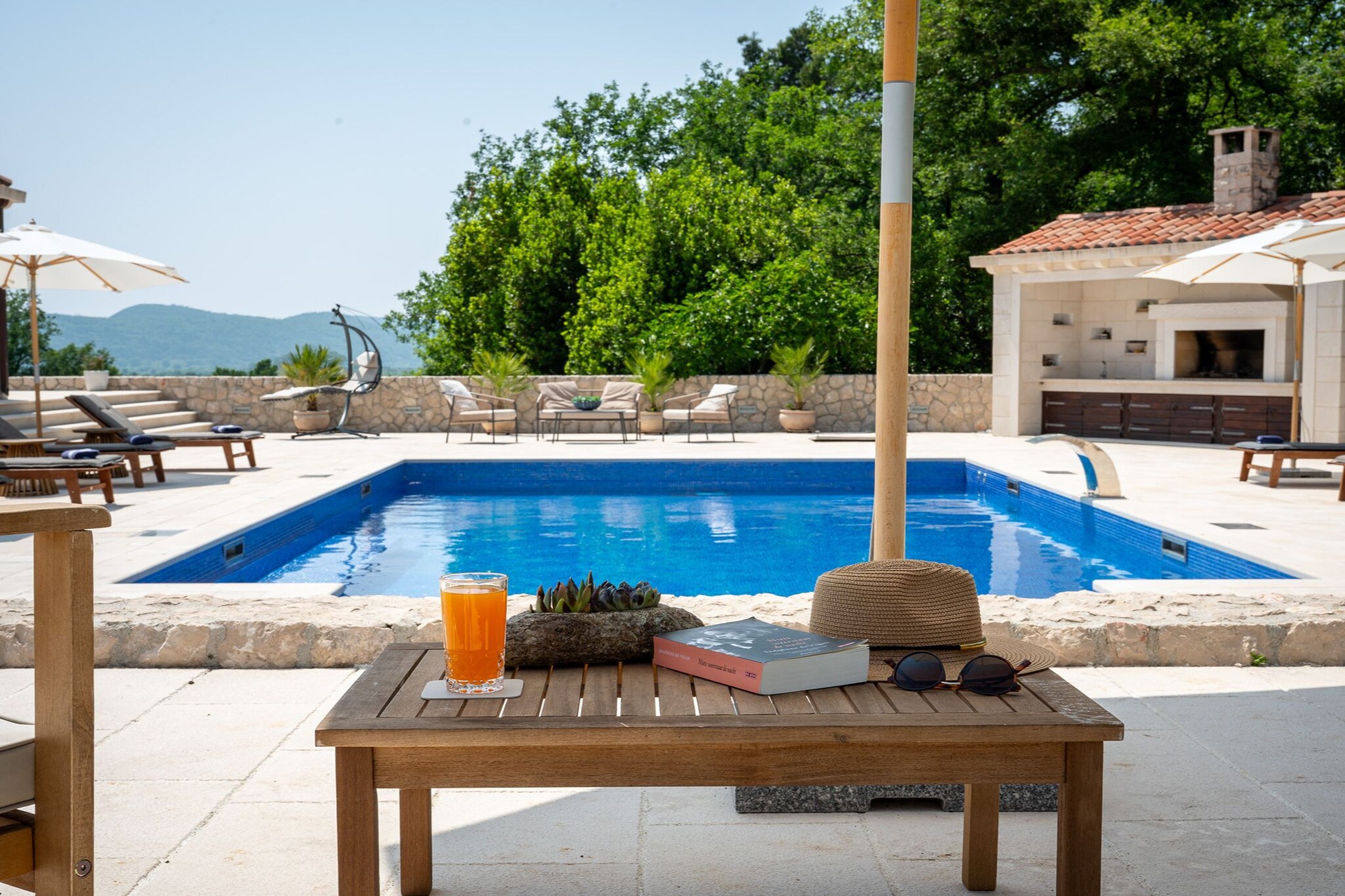 Villa Ivić-Two Bedroom Villa with Swimming Pool-Zwembad