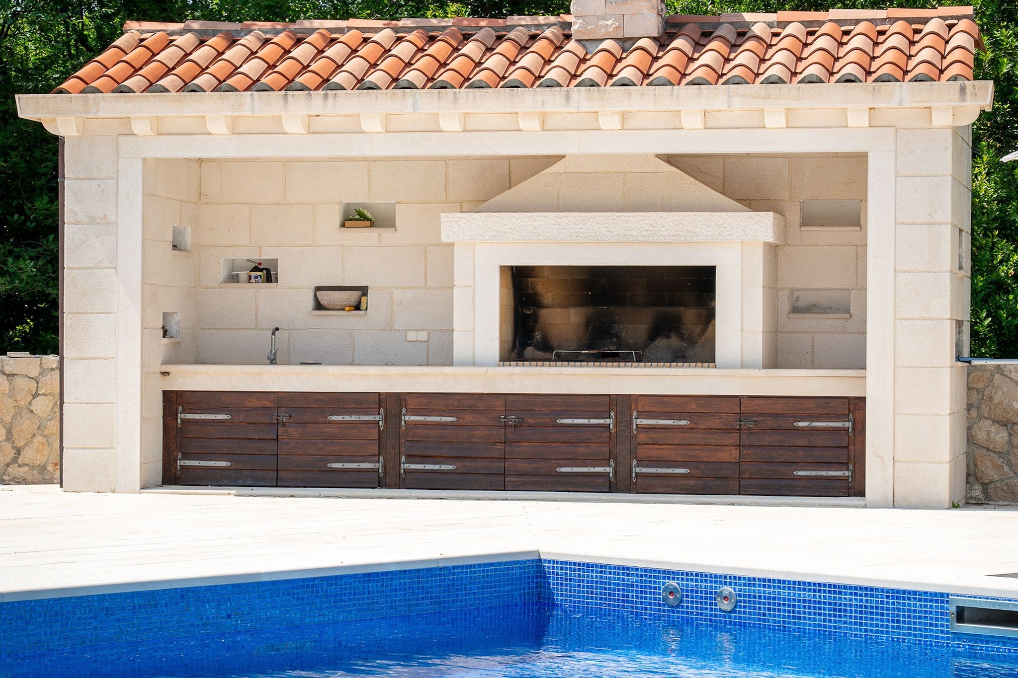 Villa Ivić-Two Bedroom Villa with Swimming Pool-Zwembad