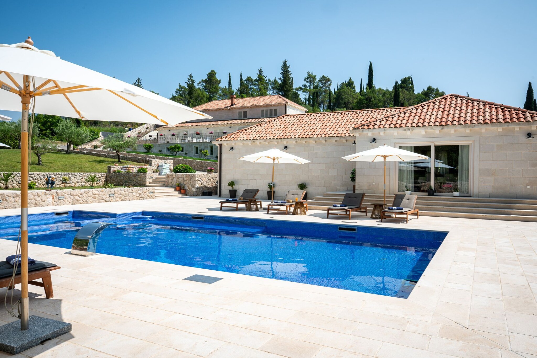Villa Ivić-Two Bedroom Villa with Swimming Pool-Zwembad