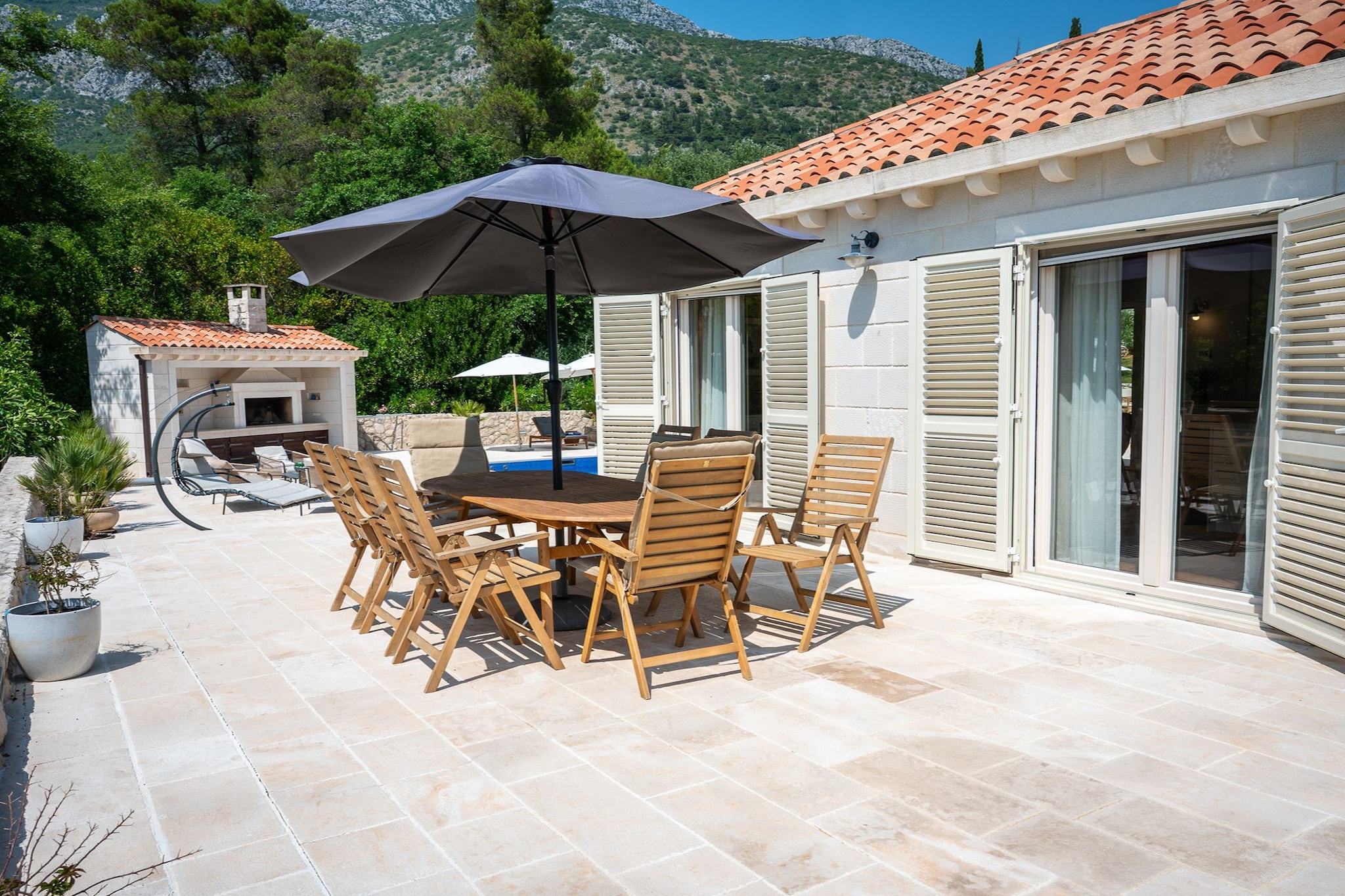 Villa Ivić-Two Bedroom Villa with Swimming Pool-Buitenlucht