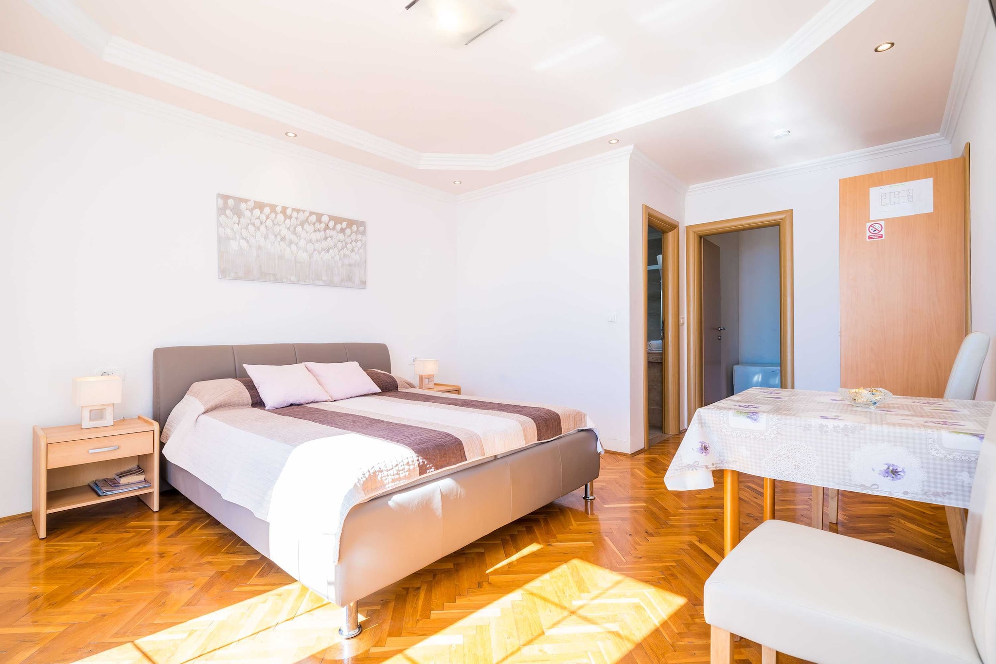 Apartments Marnic Blue Chill- Studio Apartment(S2)-Woonkamer