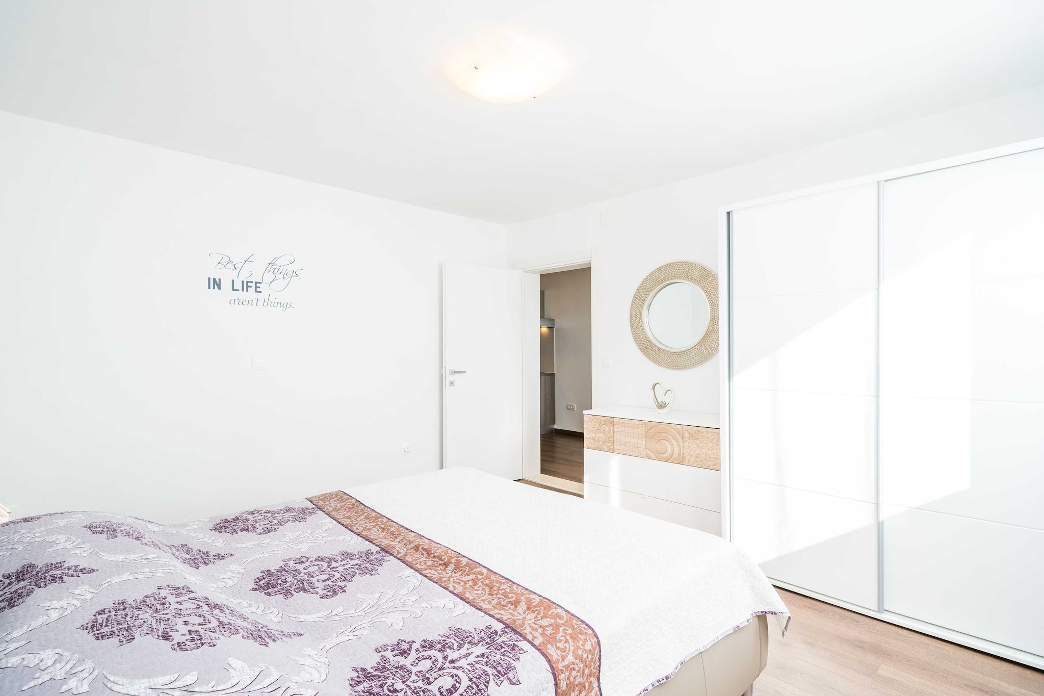 Apartments Marnic Blue Chill-One Bedroom Apartment(B)-Slaapkamer