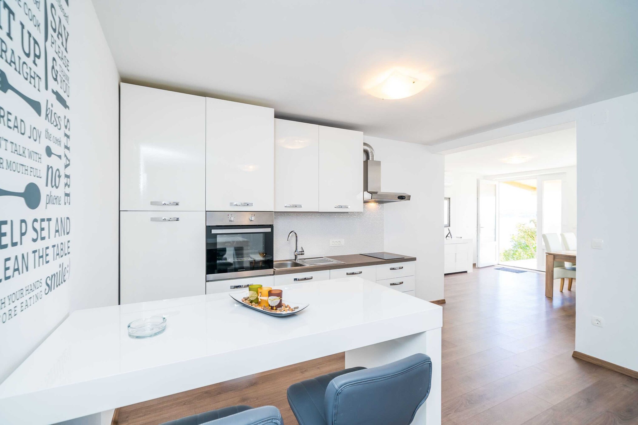 Apartments Marnic Blue Chill-One Bedroom Apartment(B)-Keuken