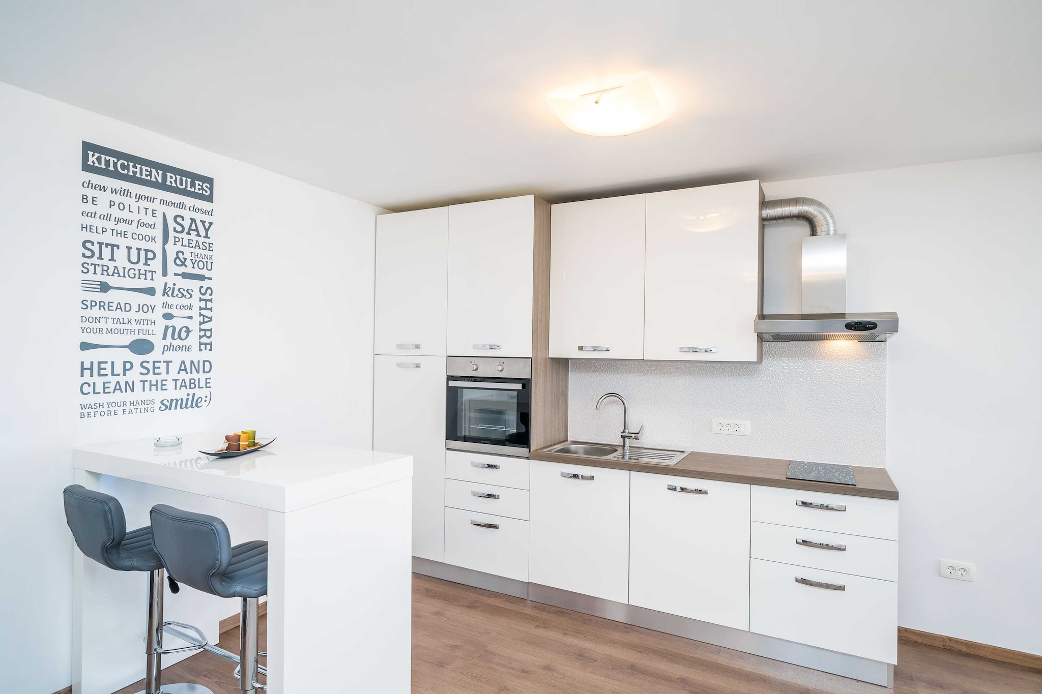 Apartments Marnic Blue Chill-One Bedroom Apartment(B)-Keuken
