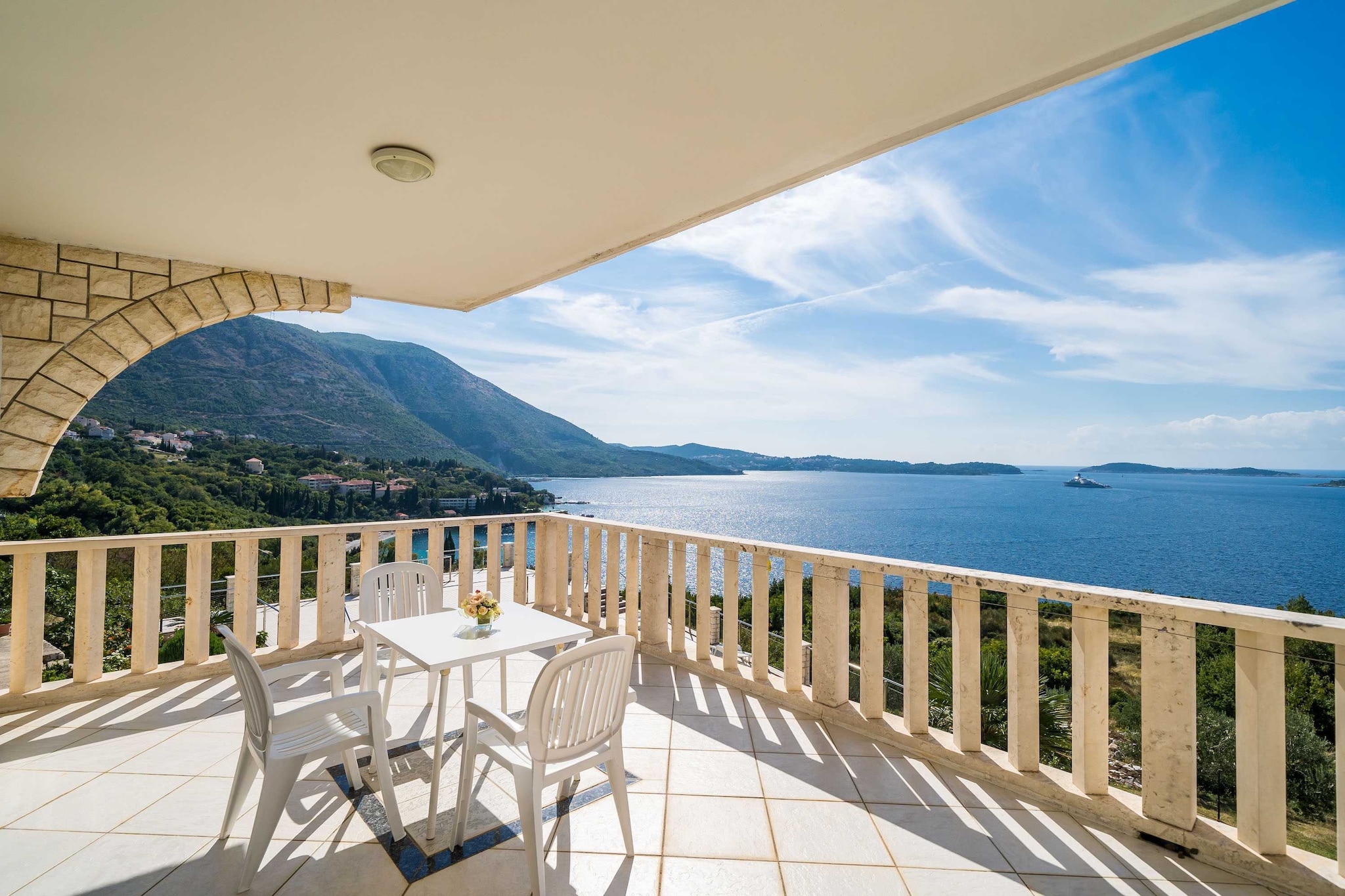 Apartments Marnic Blue Chill- Comfort Studio Apartment with Balcony(S4)-Terras