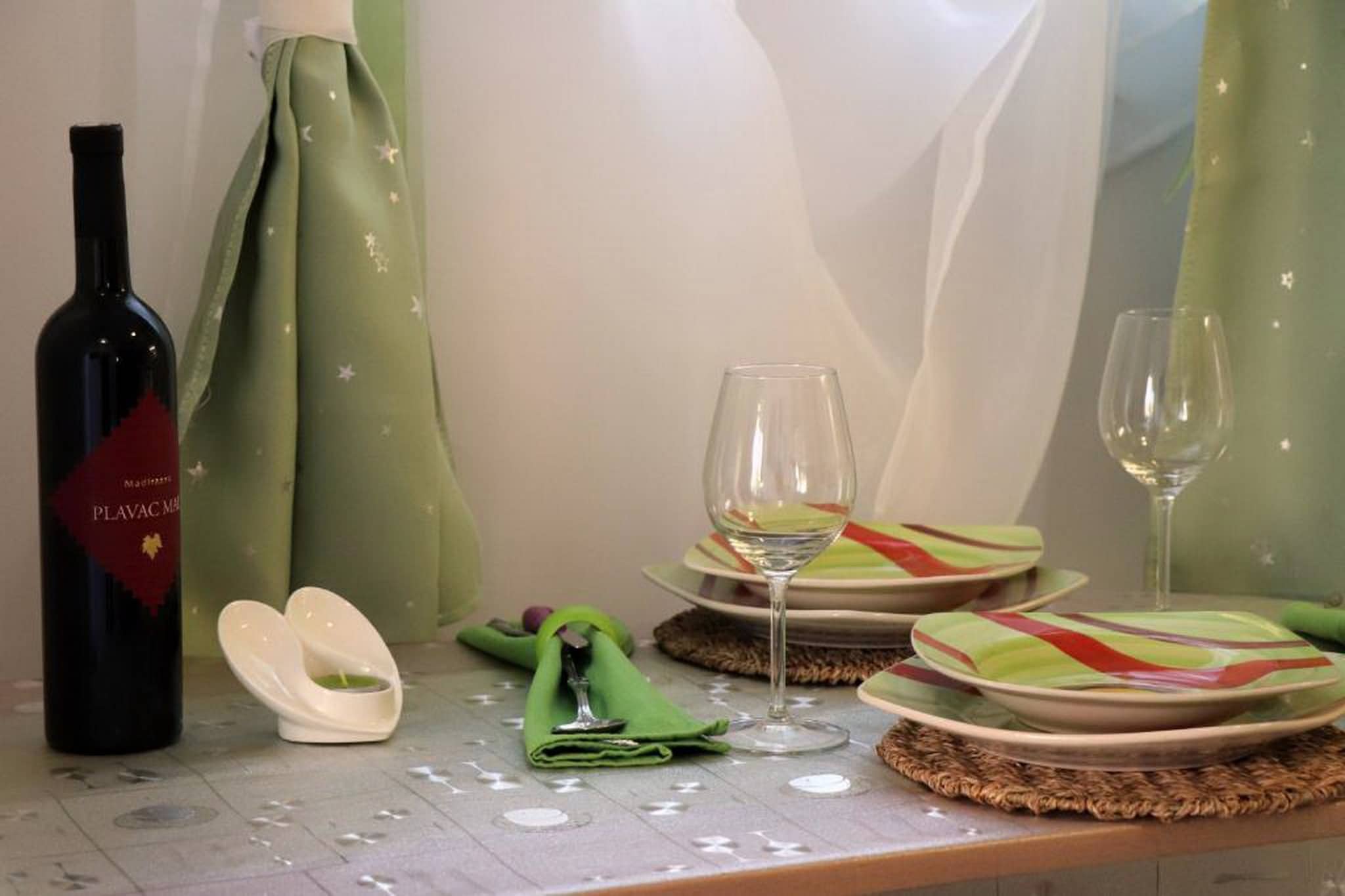 Apartments Clementina Sunrise-Studio Apartment with Balcony (GREEN)