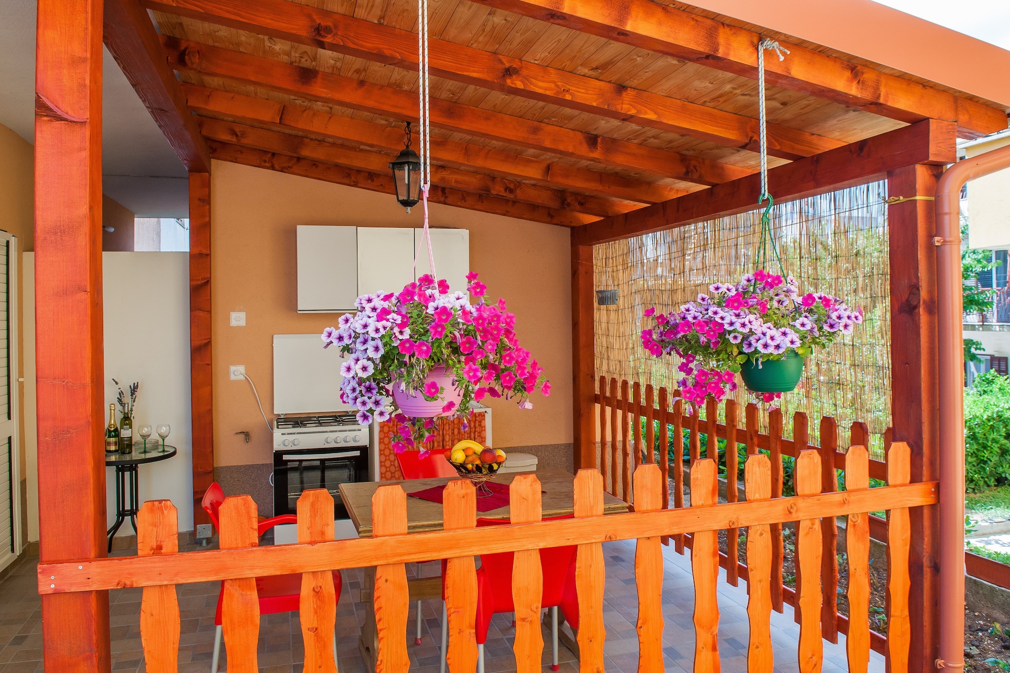 Apartments Anita-Triple room with terrace-Terras