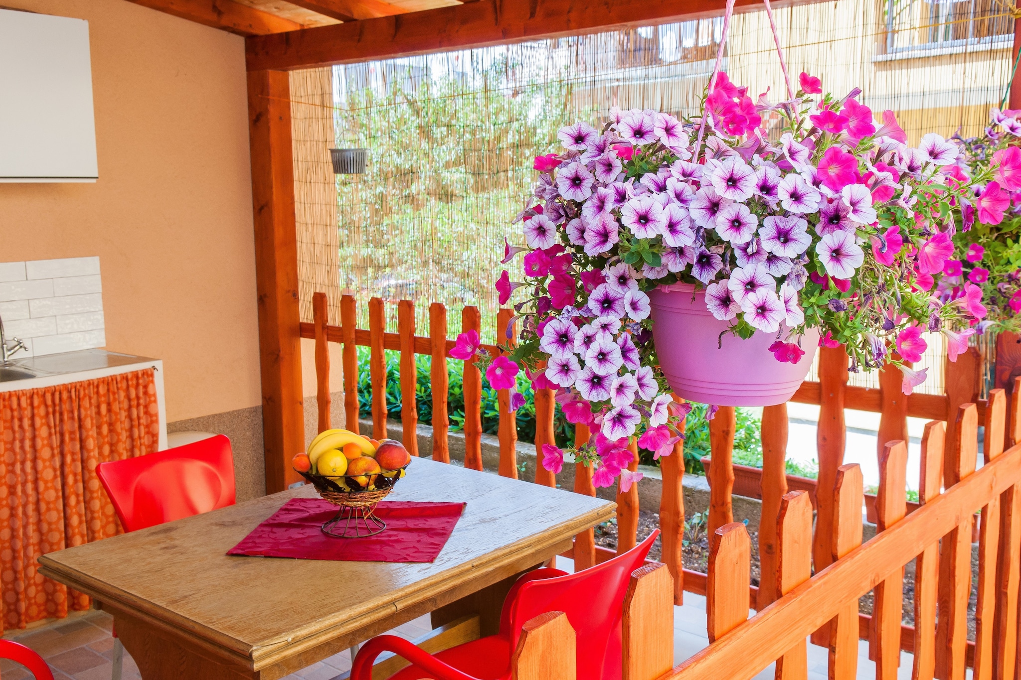 Apartments Anita-Triple room with terrace-Terras
