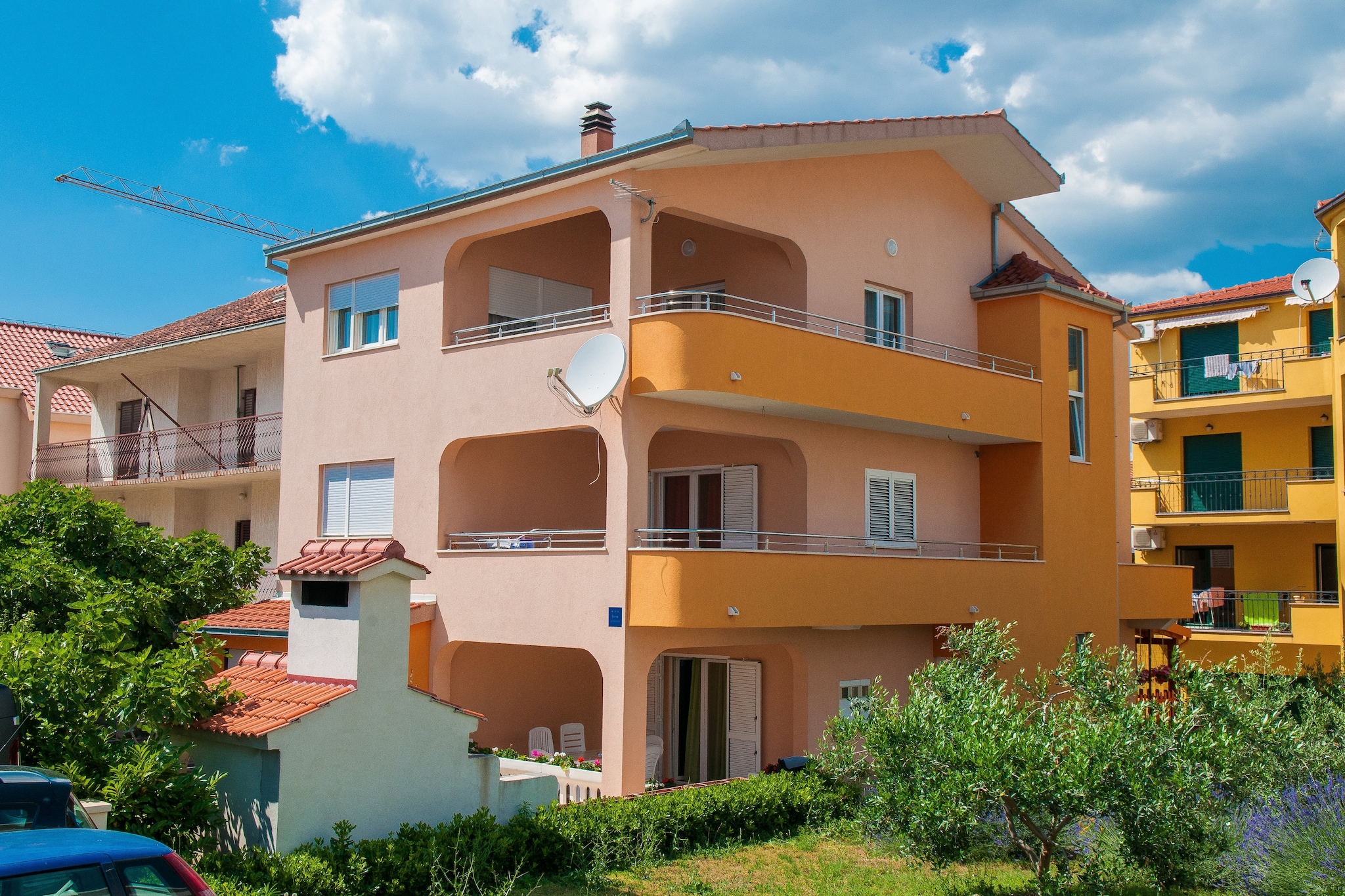 Apartments Anita-Triple room with terrace-Buitenlucht