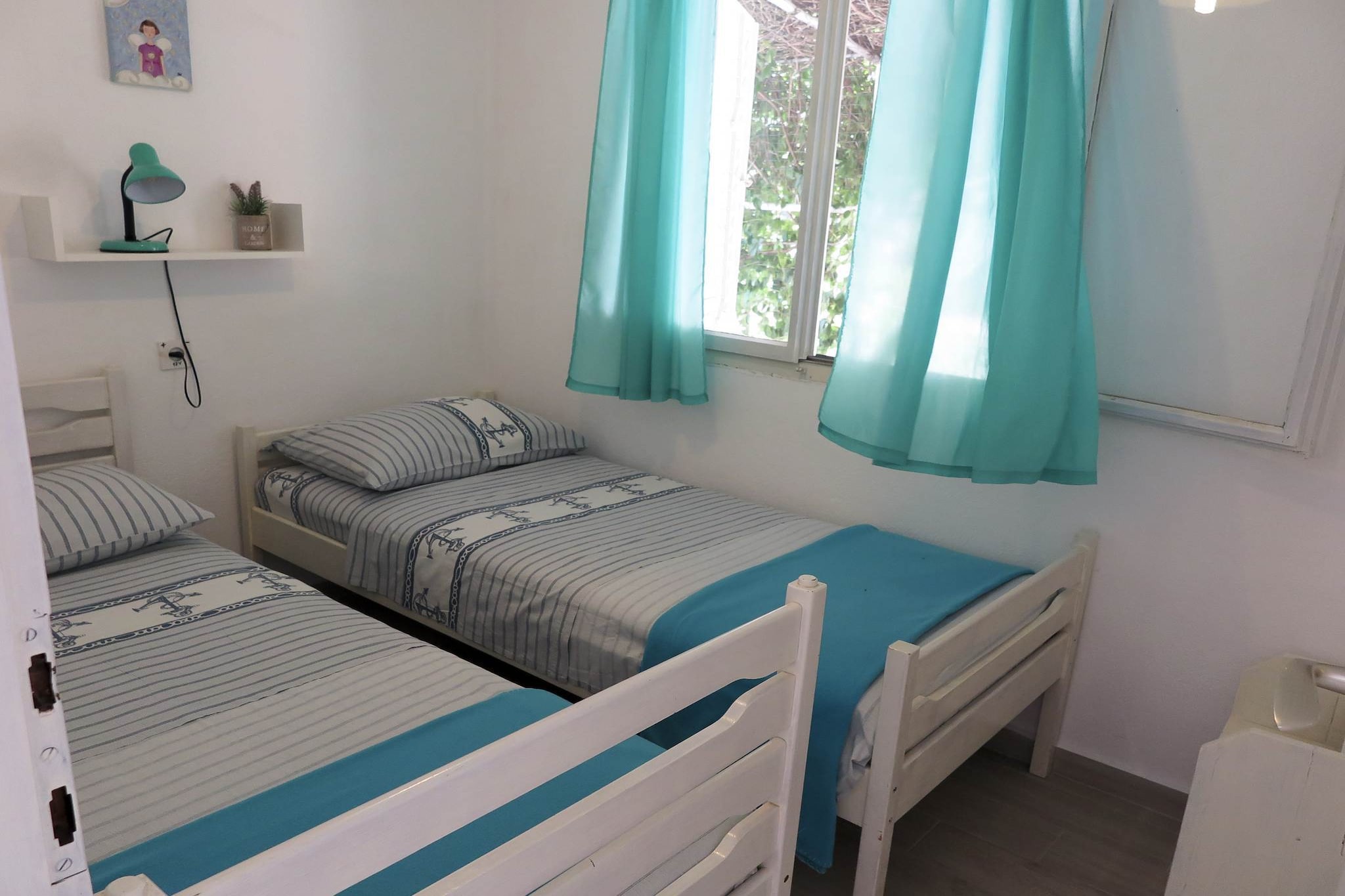 Holiday Home Maja - Four bedroom house with sea view-Slaapkamer