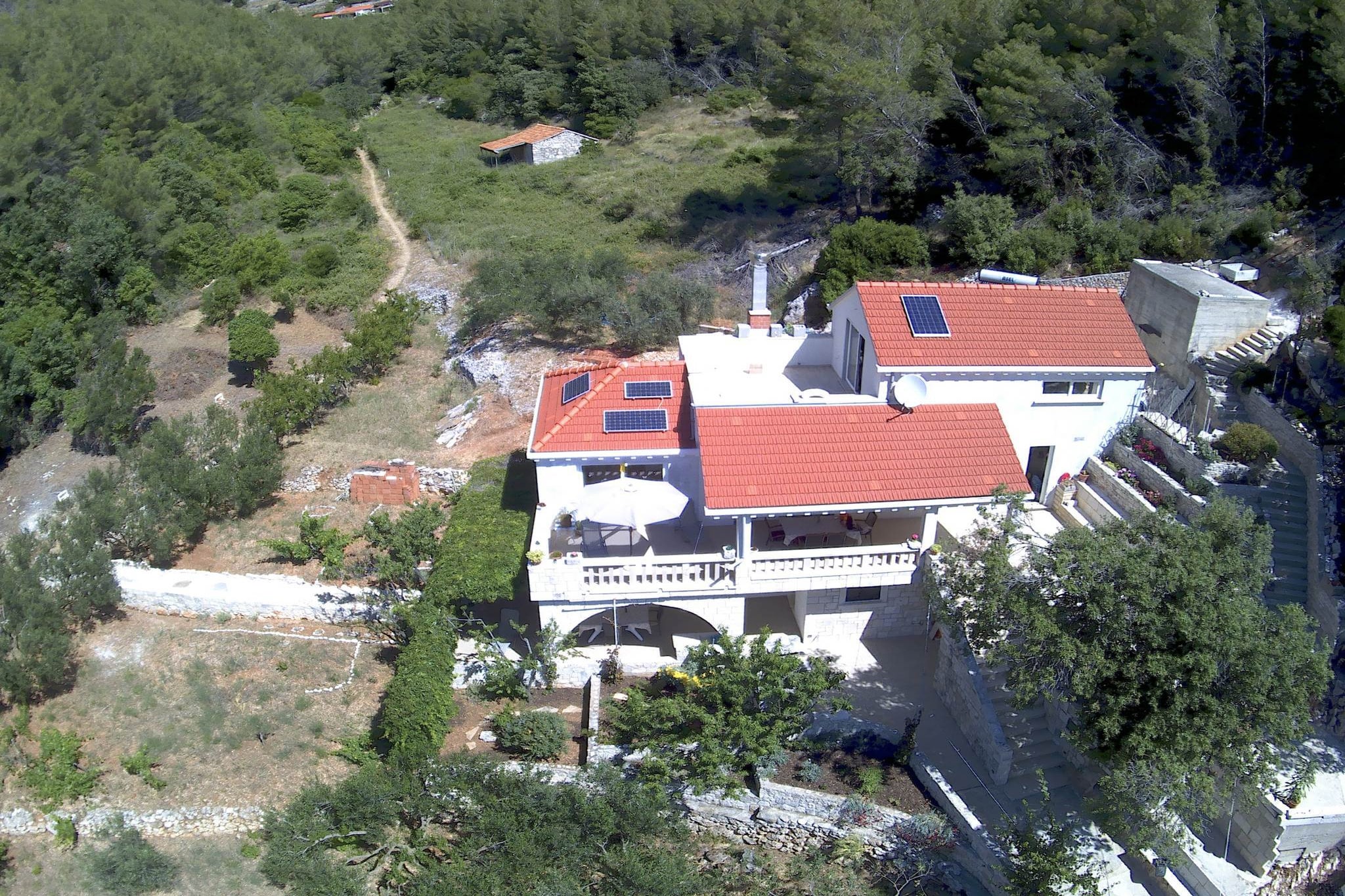 Holiday Home Maja - Four bedroom house with sea view-Uitzicht