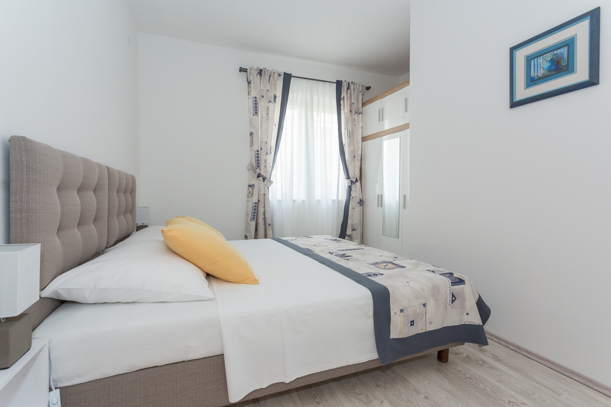 Holiday Home Oleander Sea View - Four Bedroom Holiday Home with Terrace and Sea View-Slaapkamer