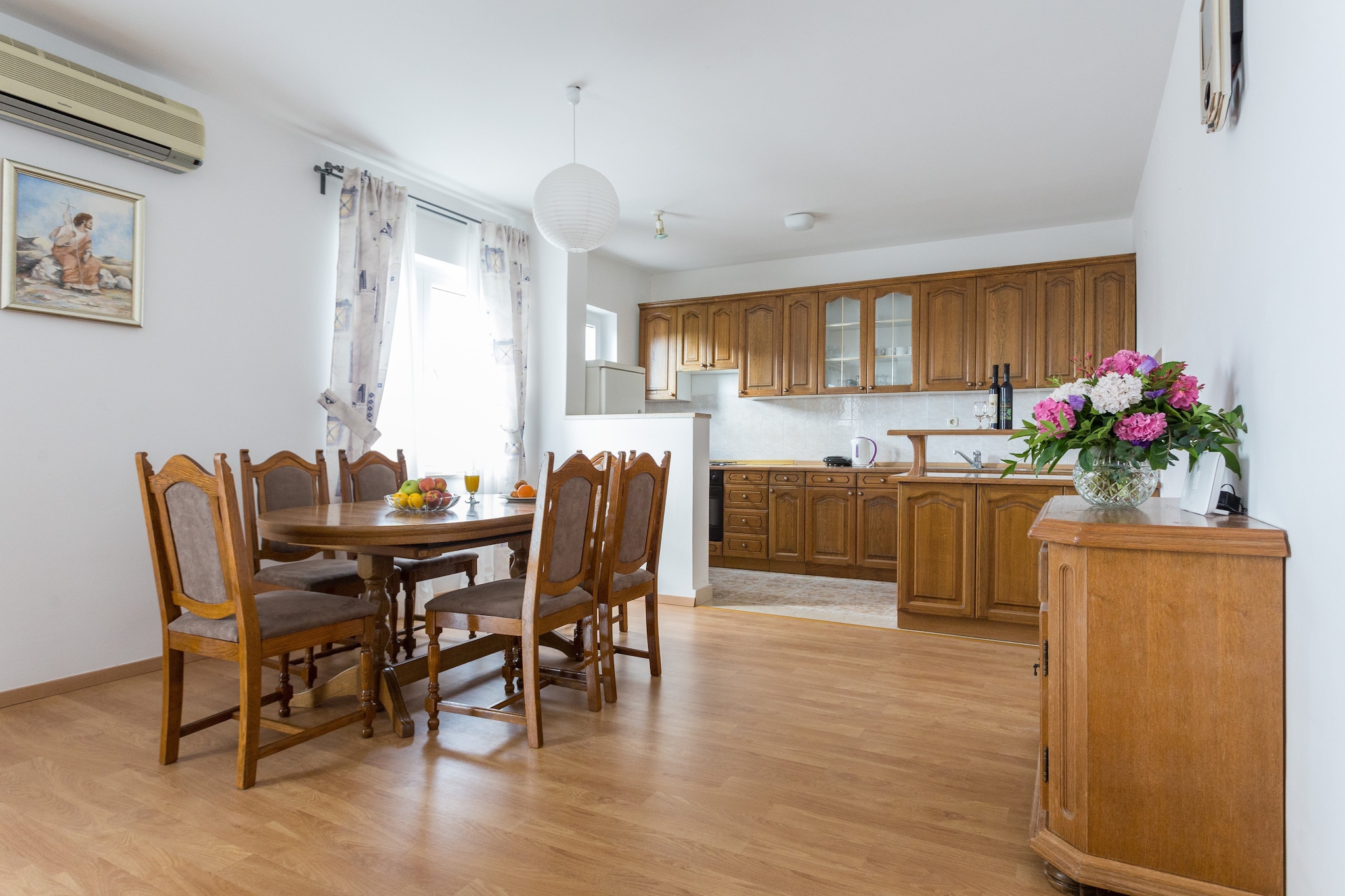 Holiday Home Oleander Sea View - Four Bedroom Holiday Home with Terrace and Sea View-Keuken