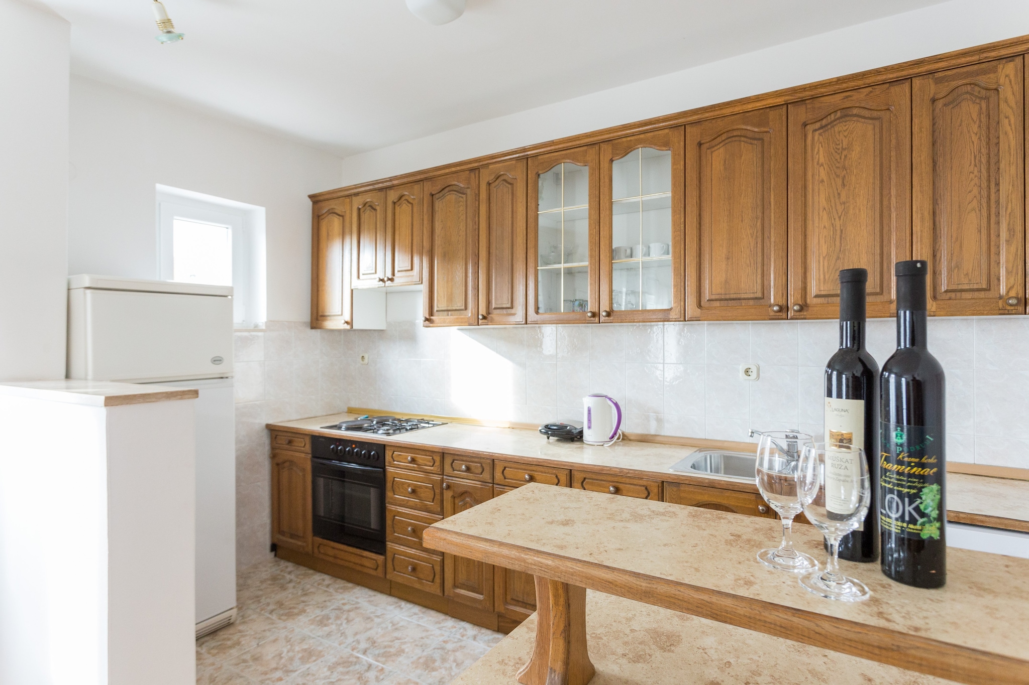 Holiday Home Oleander Sea View - Four Bedroom Holiday Home with Terrace and Sea View-Keuken