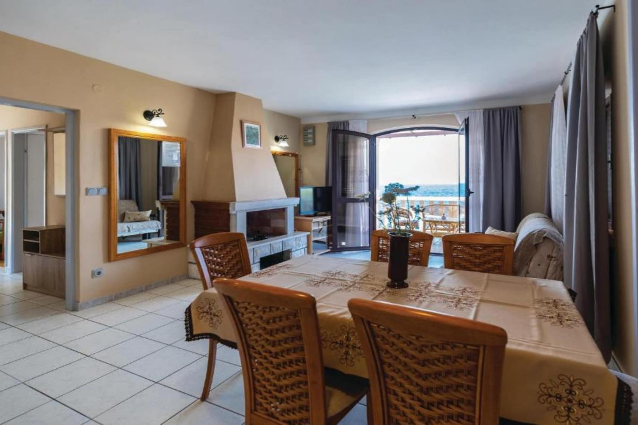 Villa Marko - Villa with swimming pool-Woonkamer