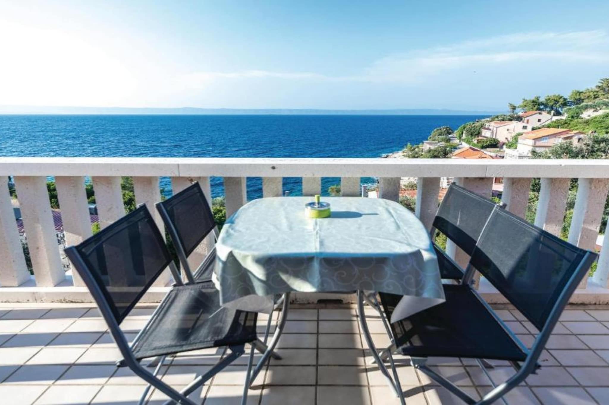 Villa Marko - Villa with swimming pool-Terrasbalkon