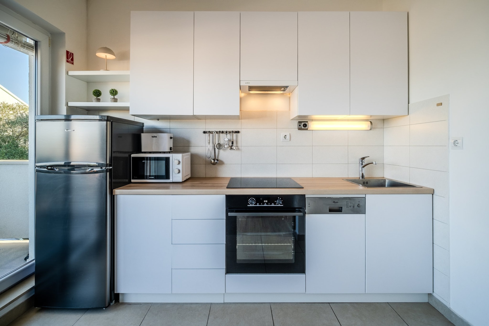 Apartments Tomy - One Bedroom Apartment with Balcony and Sea view (Apartment 1) - Cuisine