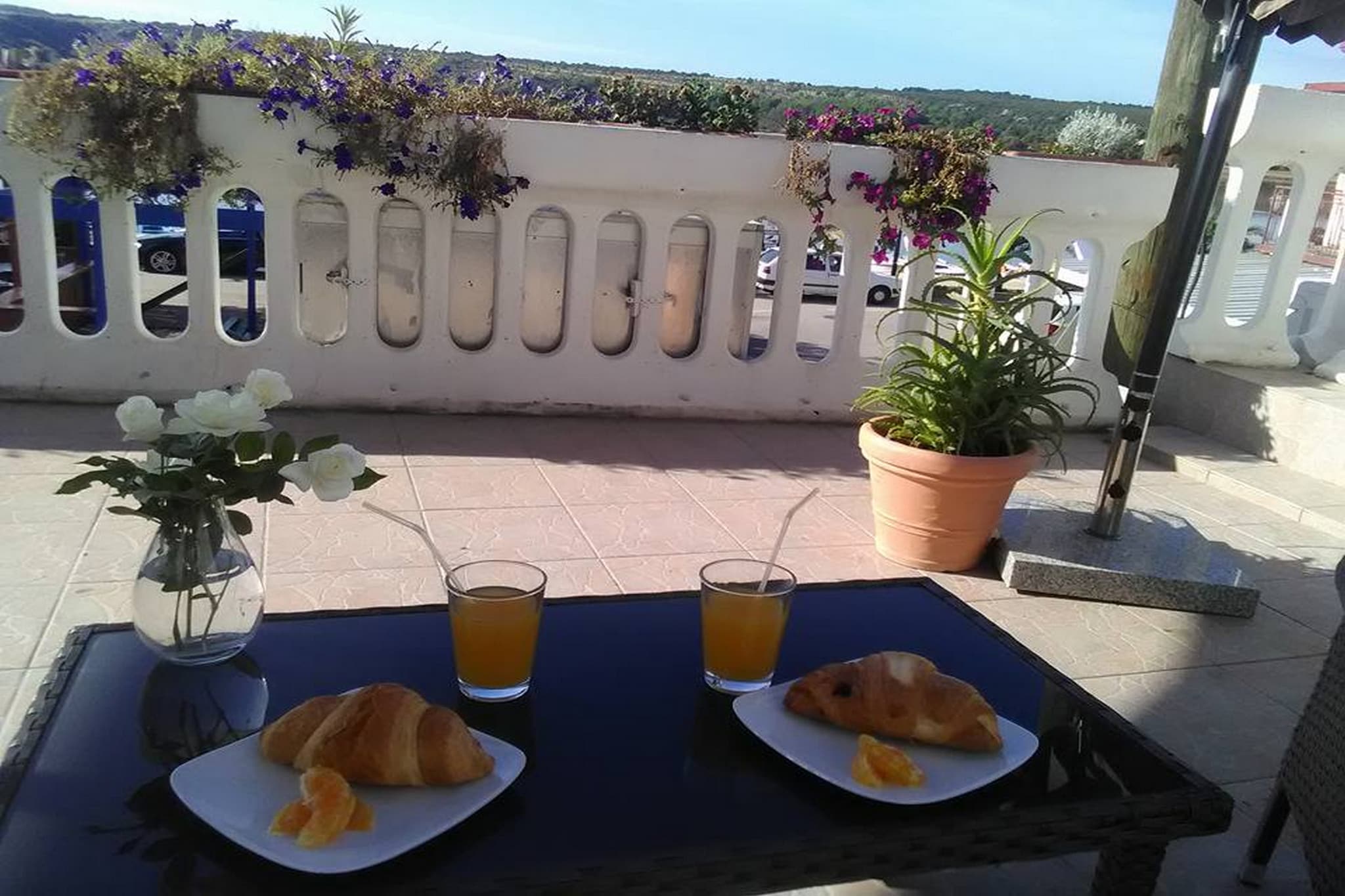 Apartment Marjan - One Bedroom Apartment with shared Terrace-Terras