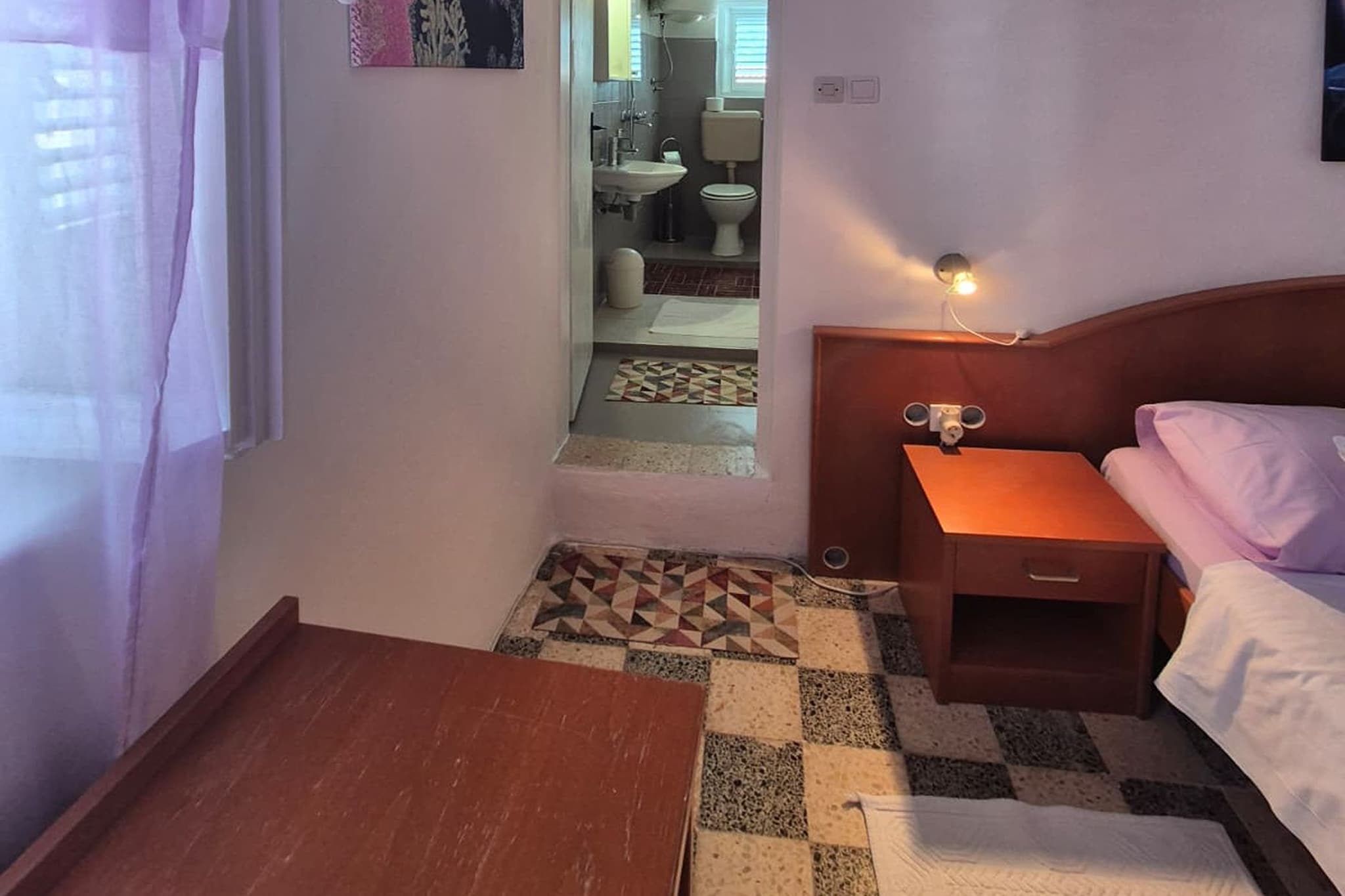 Rooms Milena - Double or Twin Room with Private Bathroom - Slaapkamer