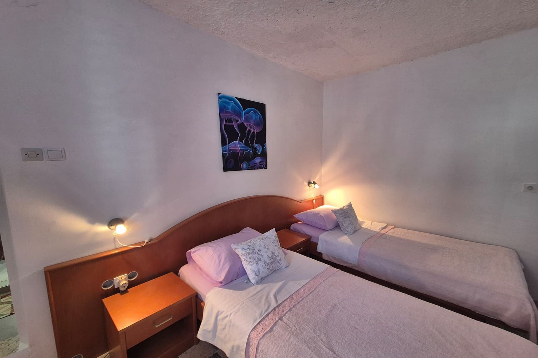 Rooms Milena - Double or Twin Room with Private Bathroom - Slaapkamer