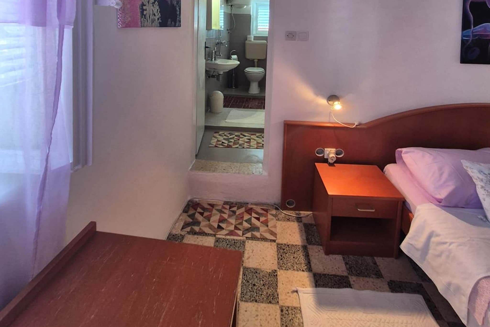 Rooms Milena - Double or Twin Room with Private Bathroom - Slaapkamer