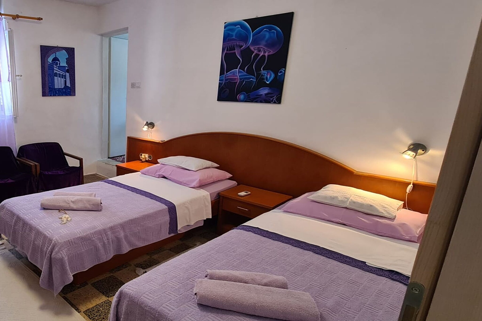 Rooms Milena - Double or Twin Room with Private Bathroom