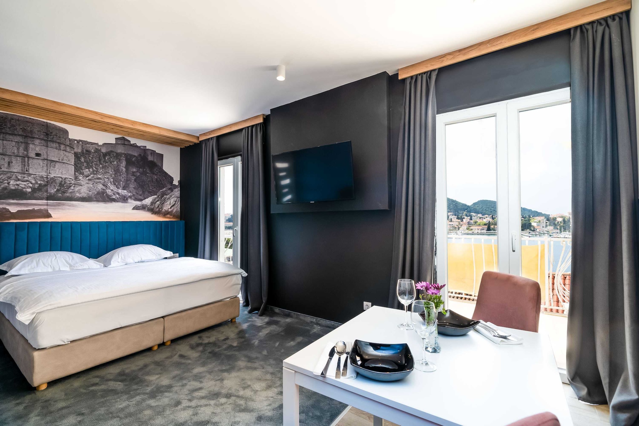 Apartments Tayra - Superior studio apartment with balcony (BR1)