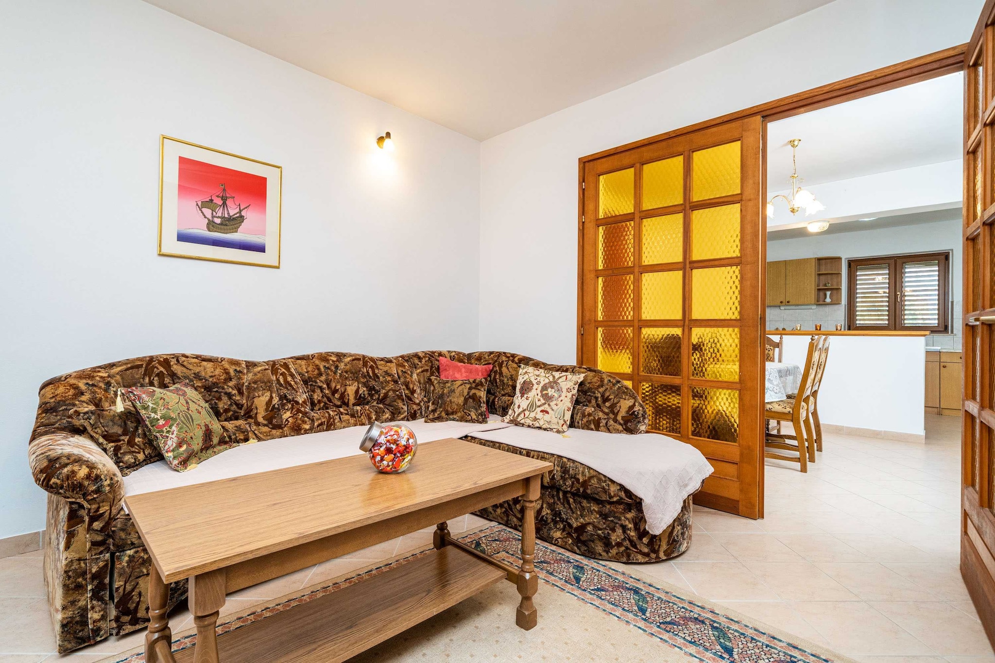 Apartment BobiÄ‡- Three Bedroom Apartment with Balcony and Sea View