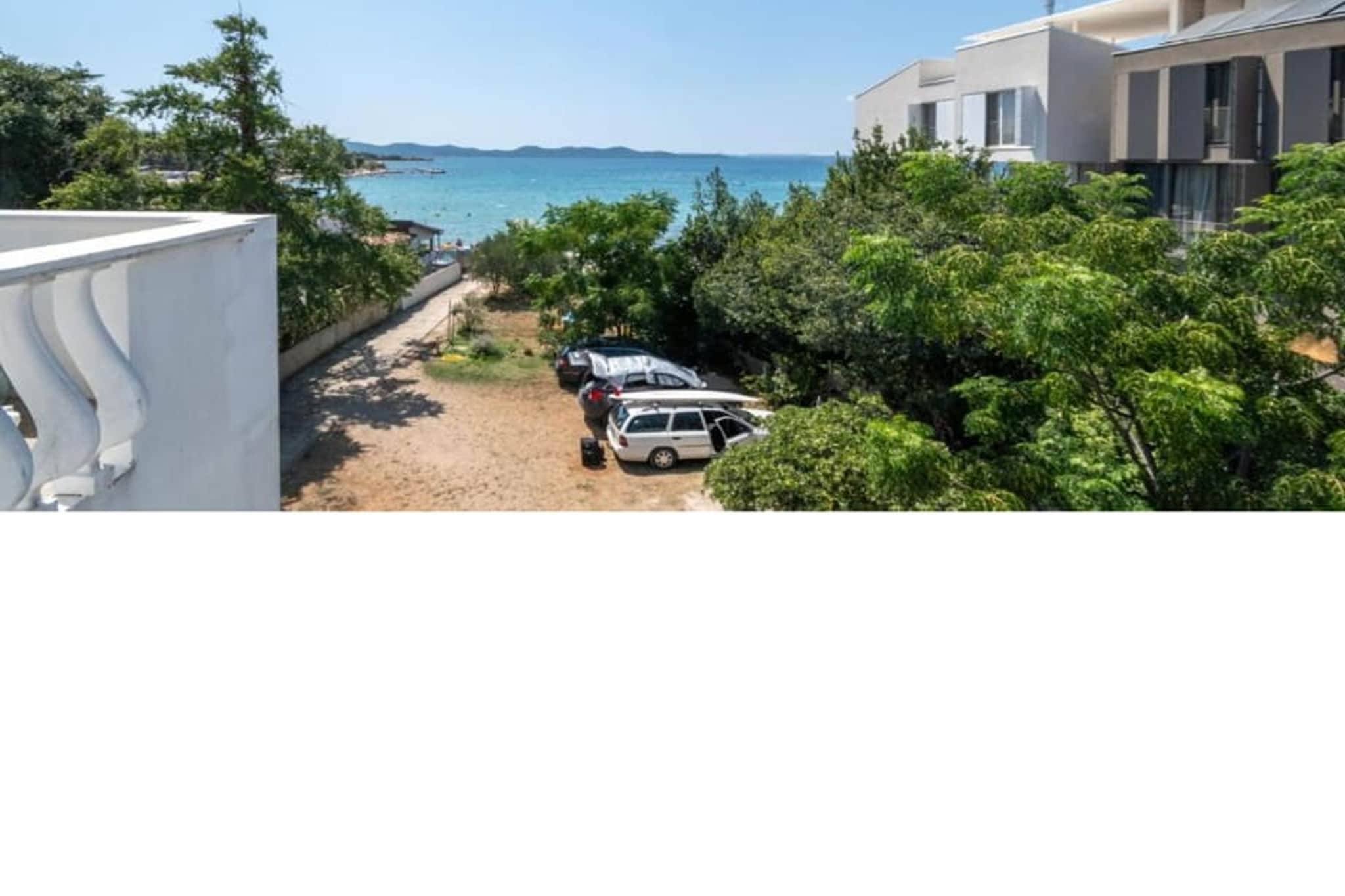 Apartments Melita - Superior Two Bedroom Apartment with Balcony and Sea View (A4) - Buitenlucht