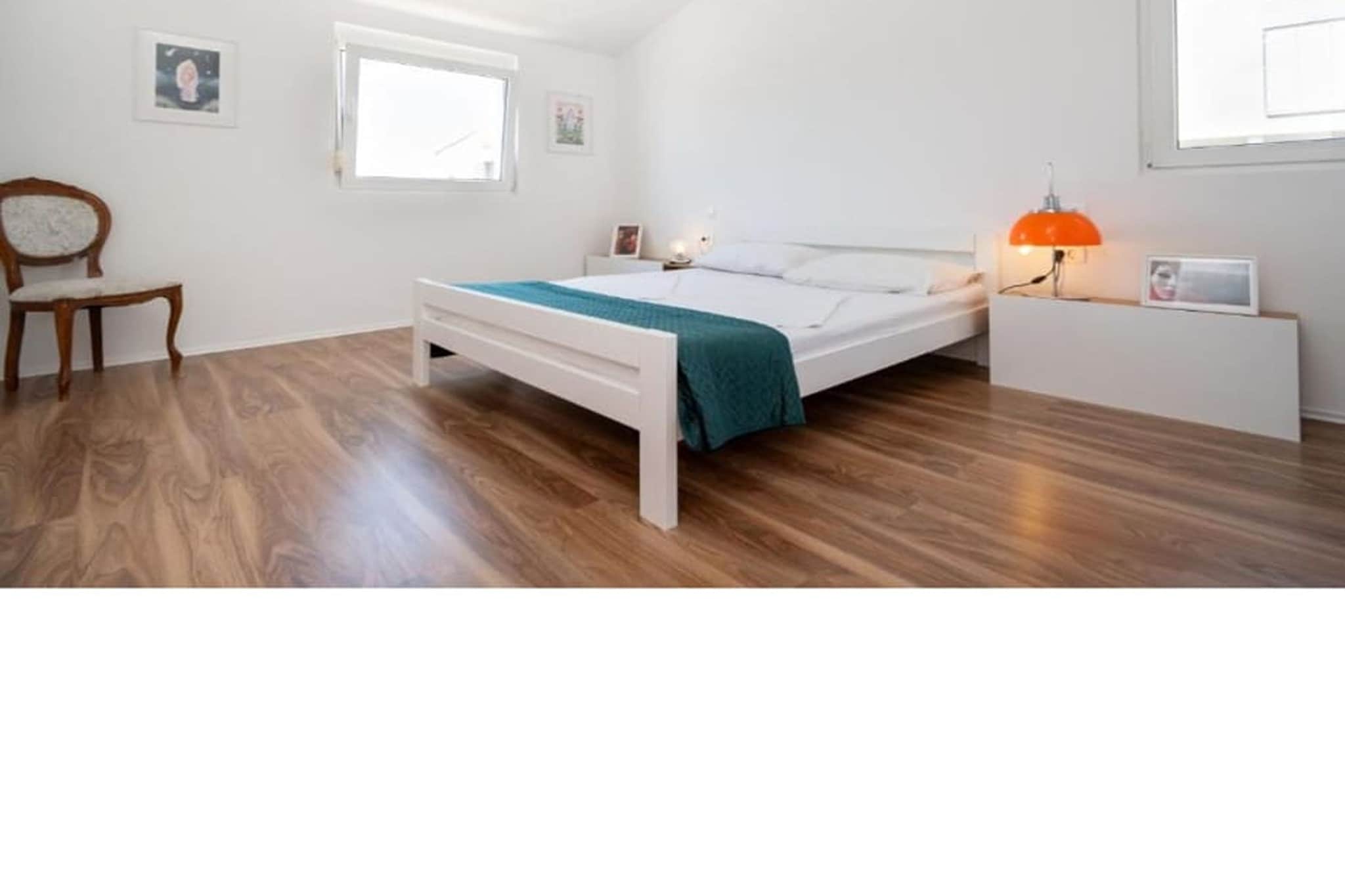 Apartments Melita - Superior Two Bedroom Apartment with Balcony and Sea View (A4) - Slaapkamer