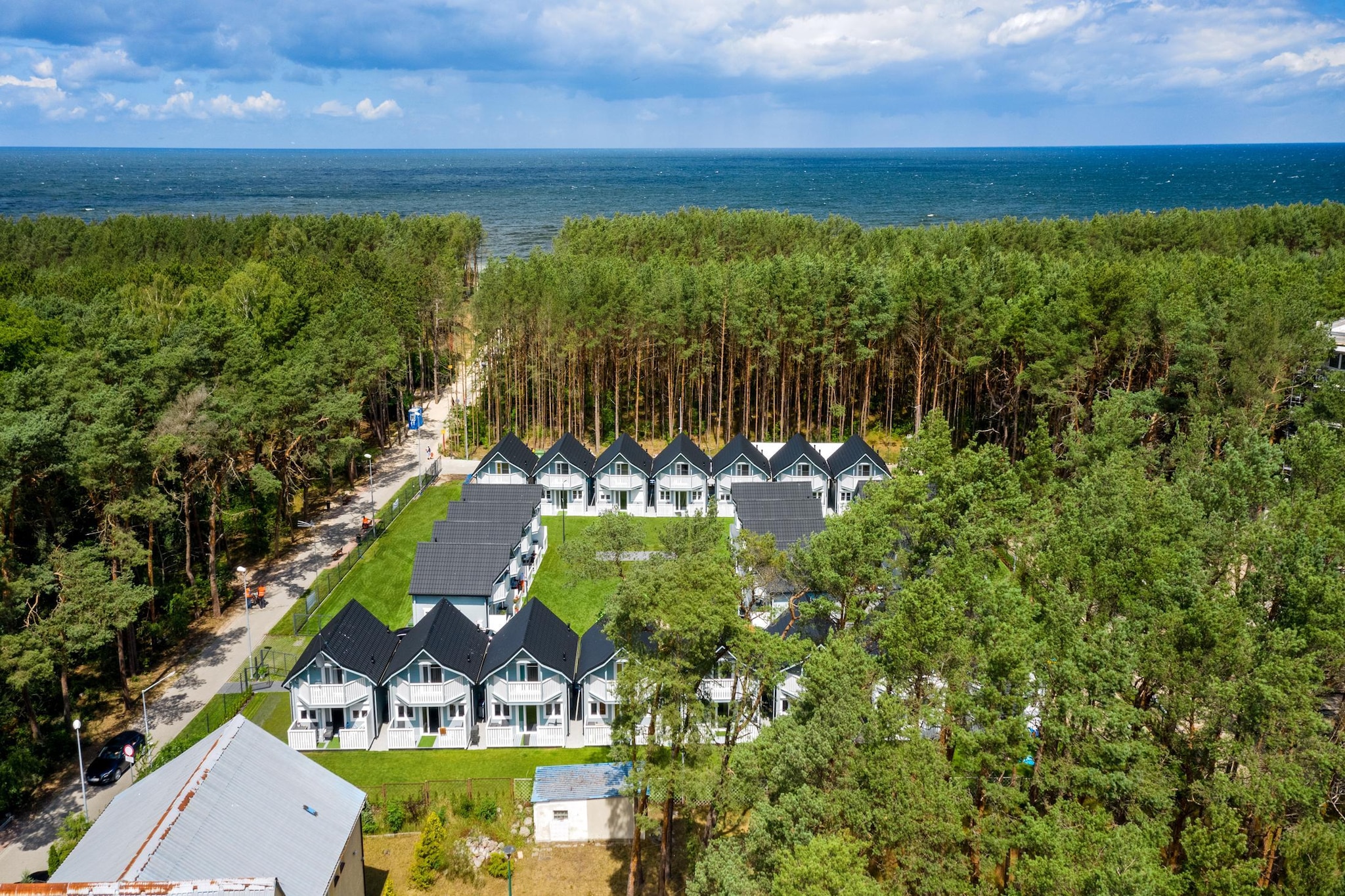 Diune Resort at the seashore in Miedzywodzie for 7 persons NIEW-Gebieden zomer 1km